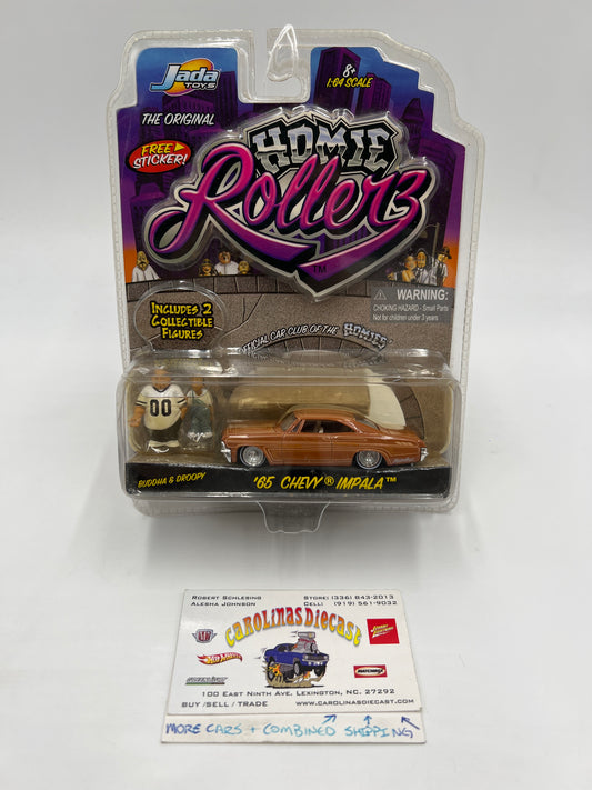 Jada Toys The Original Homie Rollerz 65 Chevy Impala Buddha & Droopy