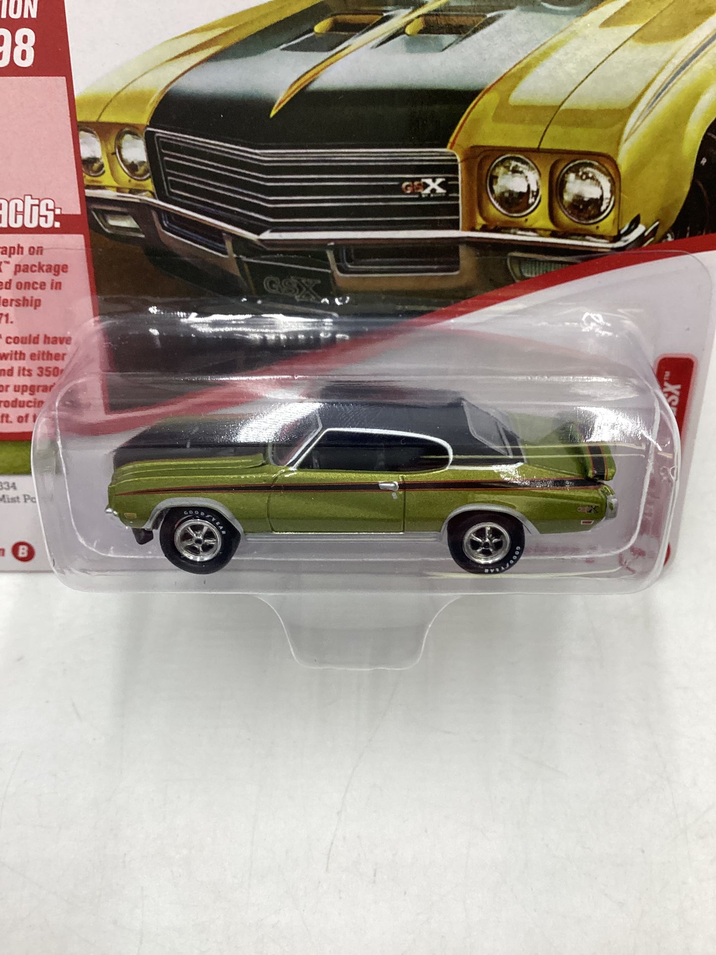 Johnny Lightning Muscle Cars USA 1971 Buick GSX Green 229B