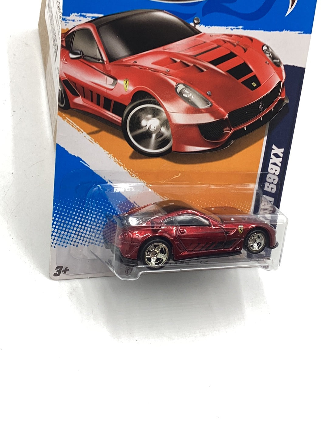 2012 Hot wheels STH #125 Ferrari 599XX with protector