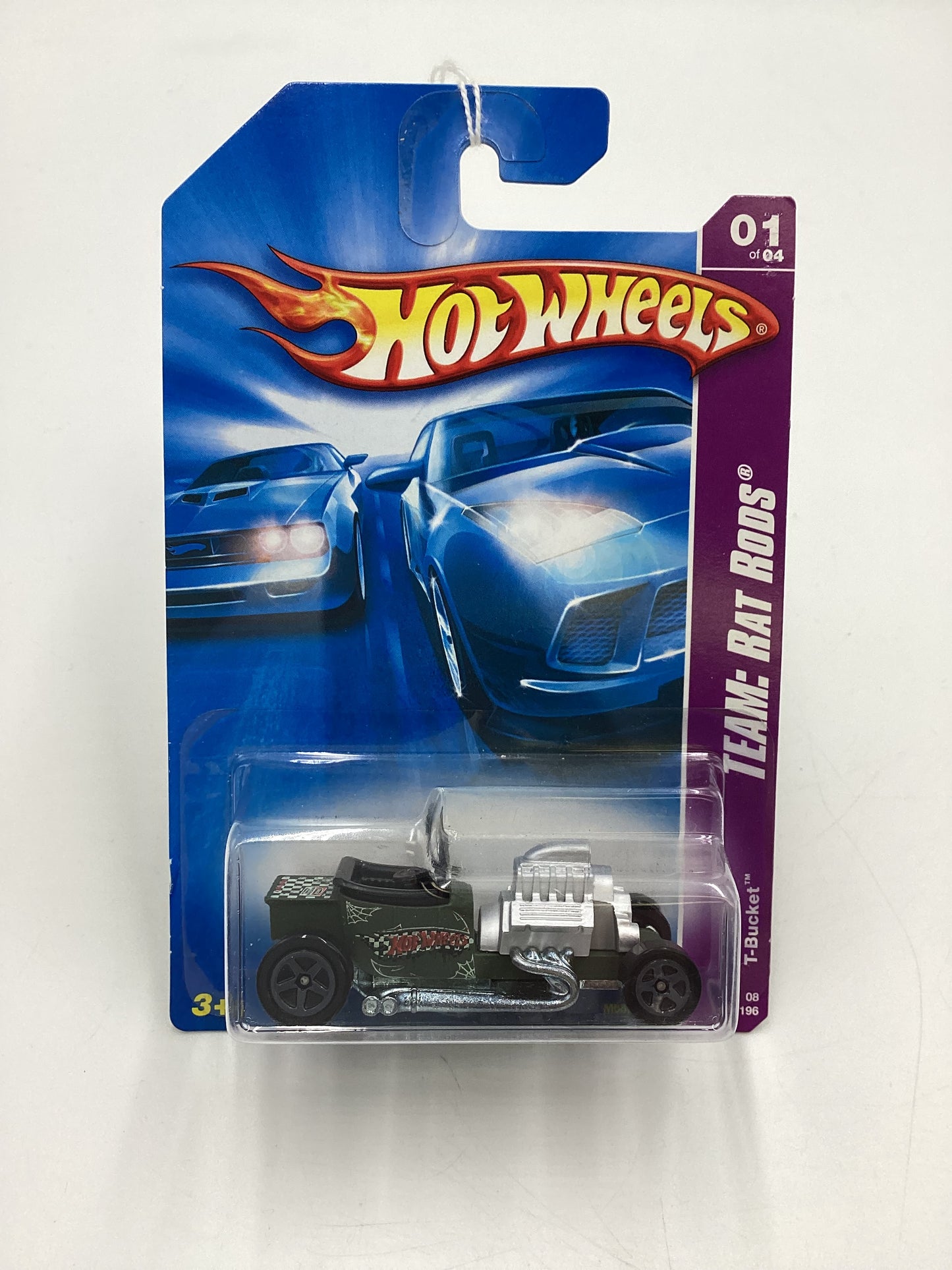 2008 Hot Wheels HW Team: Rat Rod #125 T-Bucket Dark Green AA4