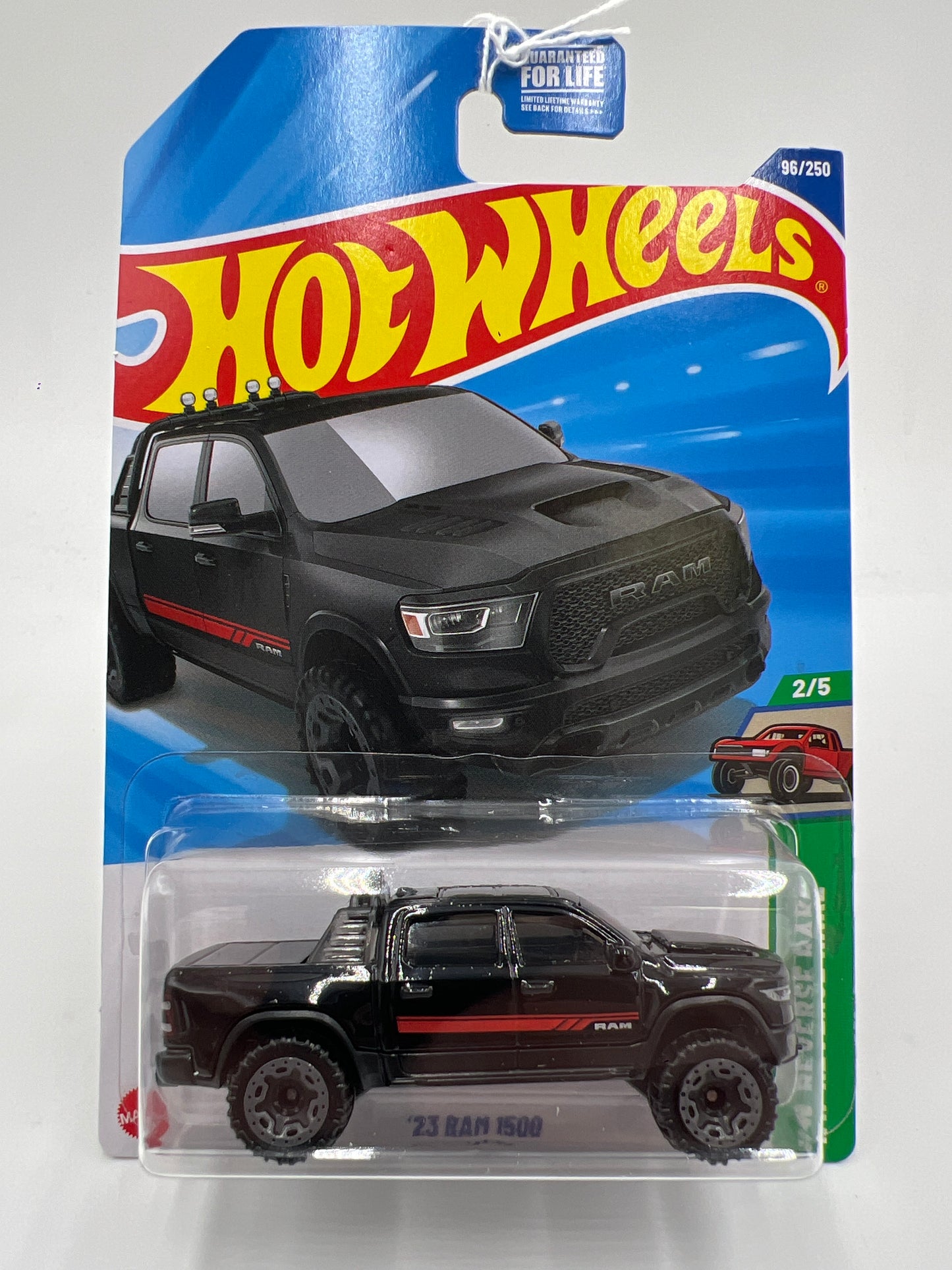 2025 Hot Wheels D Case #96 23 Ram 1500 Black 46E
