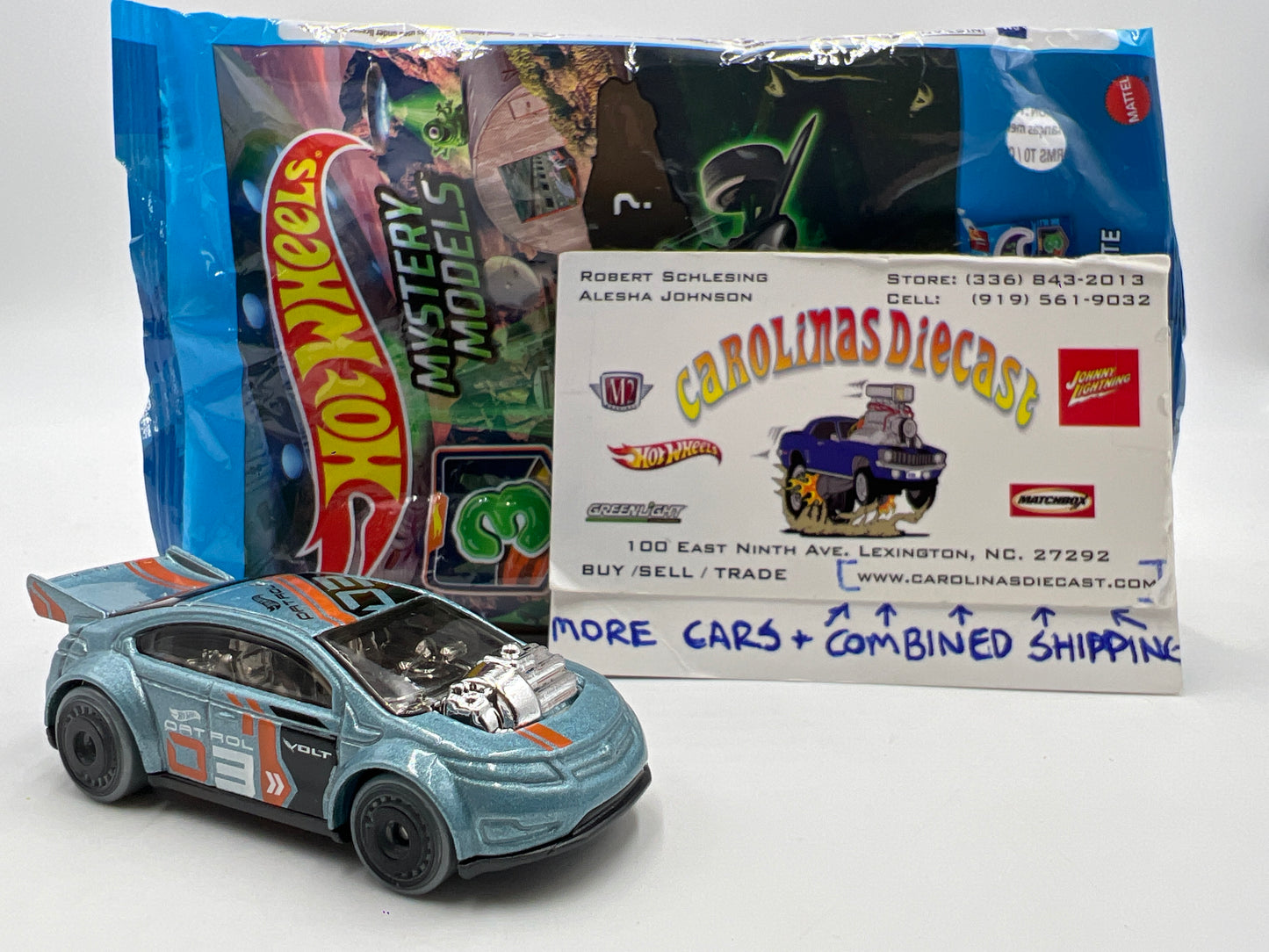 2021 Hot Wheels Mystery Models Series 3 #3 Chase Super Volt Blue