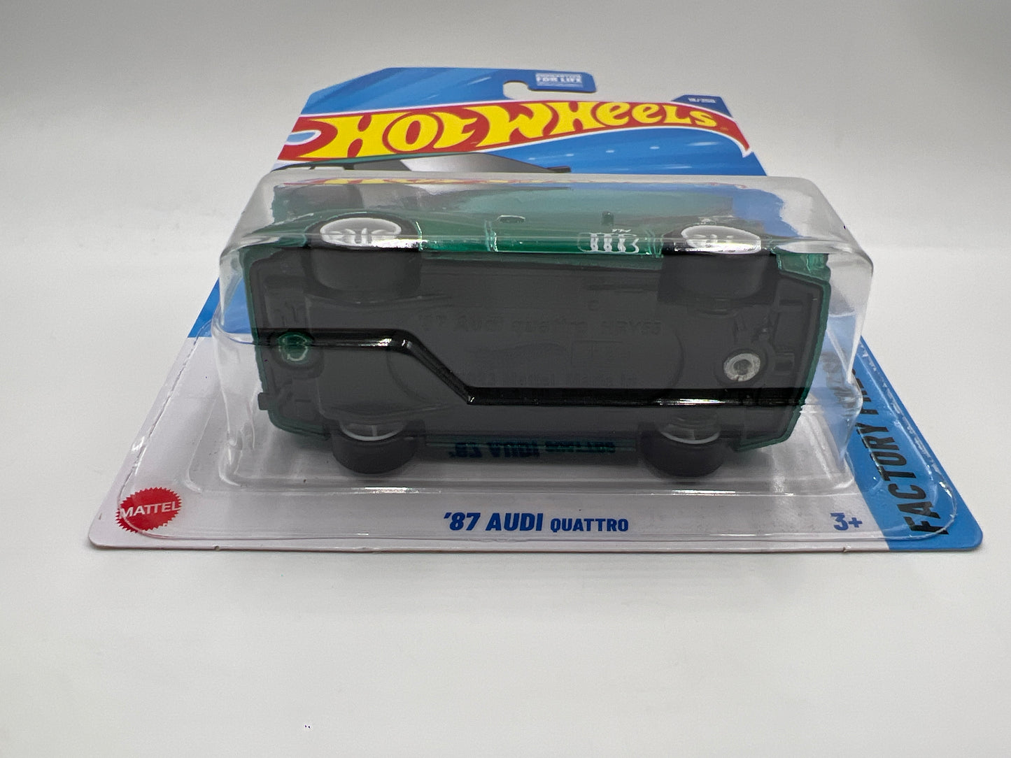 2025 Hot Wheels A Case Super Treasure Hunt #16 87 Audi Quattro Green W/Protector #2