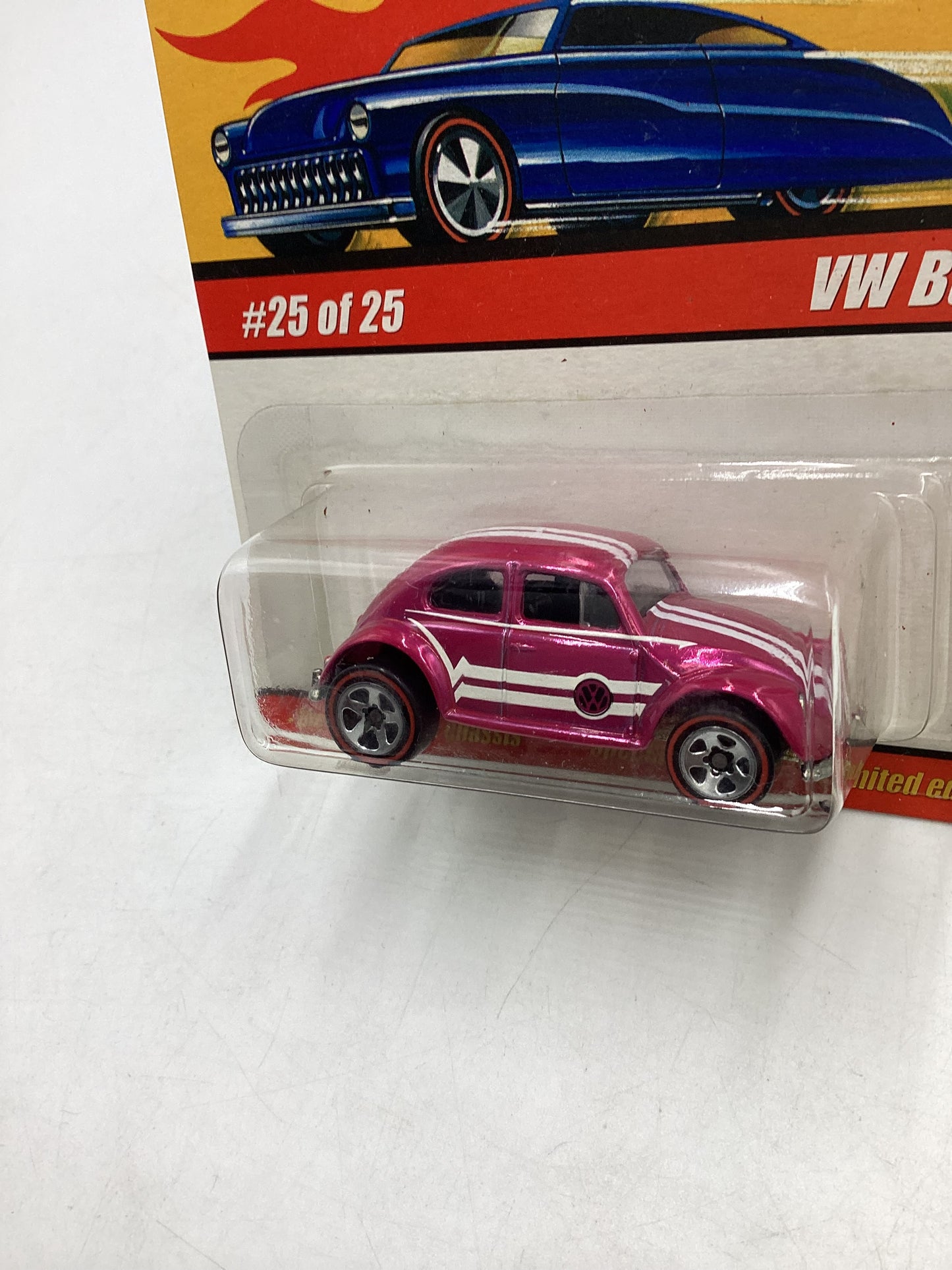 Hot wheels Classics series 1 #25 VW Bug Pink