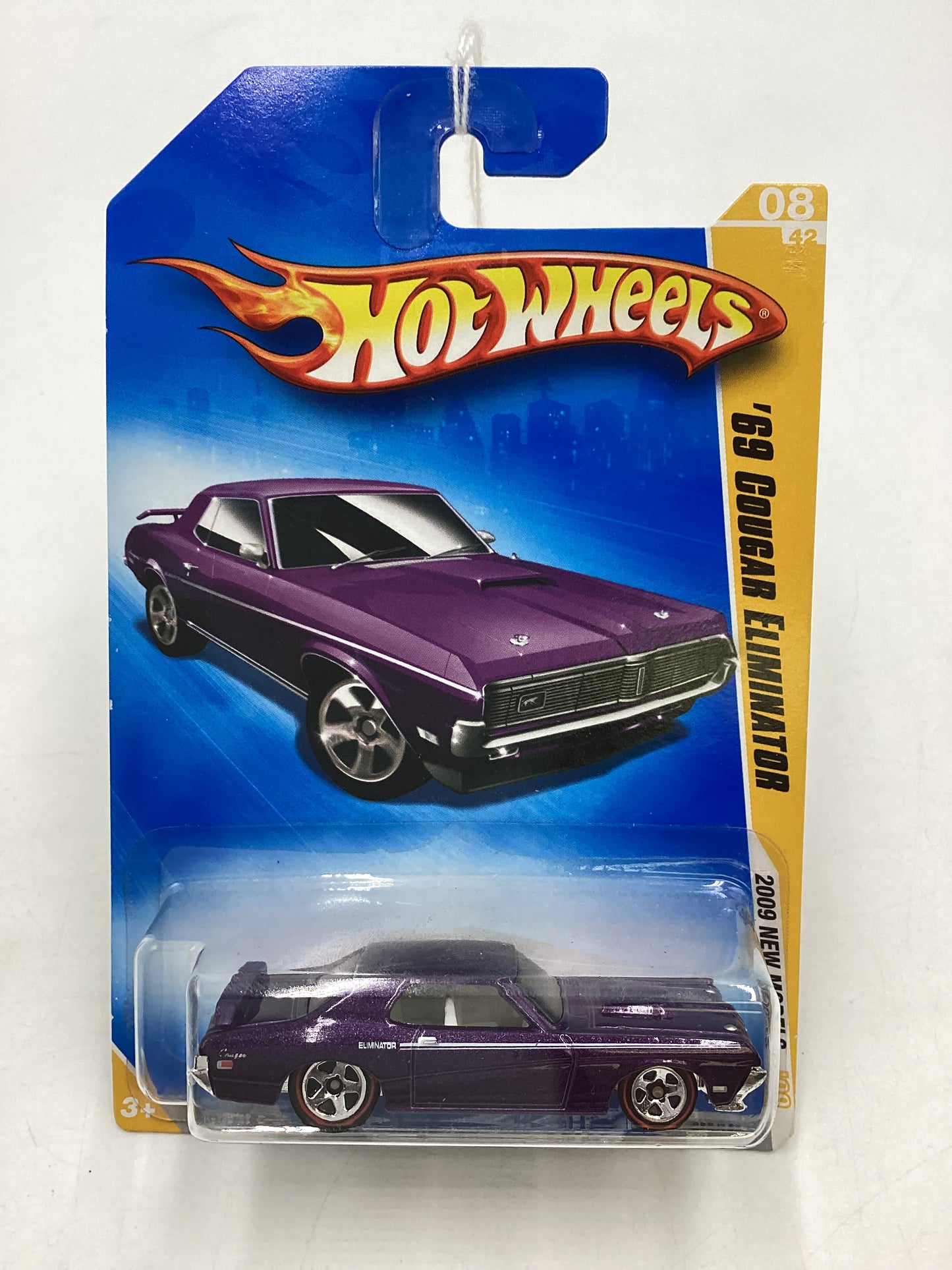 2009 Hot Wheels #008 69 Mercury Cougar Eliminator Purple Walmart Exclusive 235D