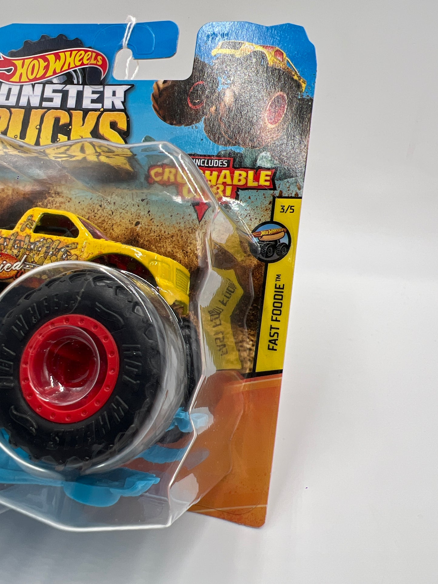 2020 Hot Wheels Monster Trucks Fast Foodie #9 All Fried Up 127H