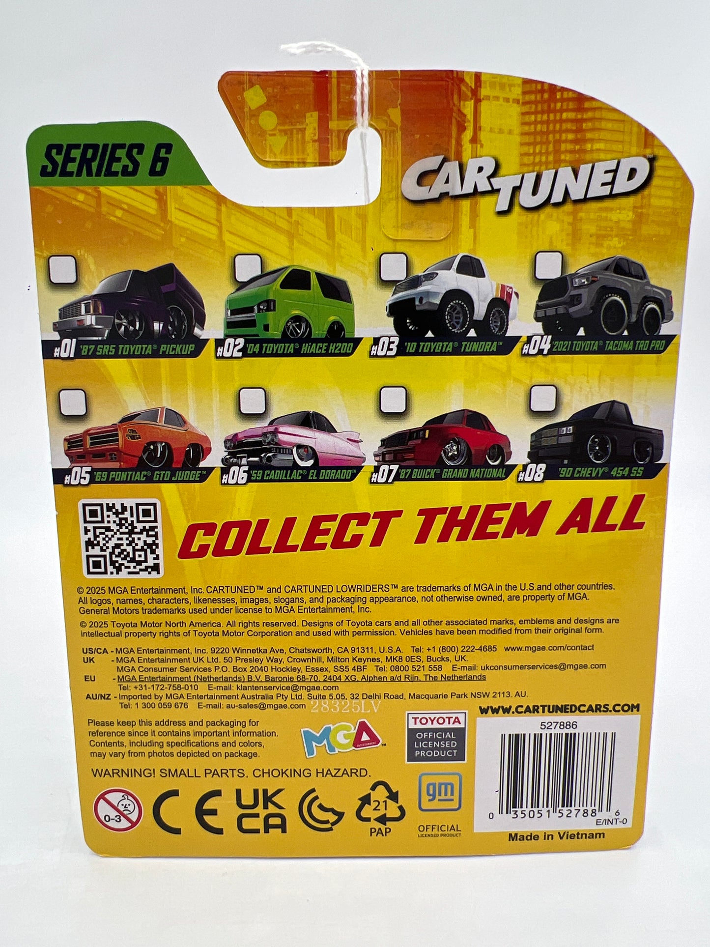 2025 MGA Car Tuned Series 6 #4 2021 Toyota Tacoma TRD Pro Gray 179F