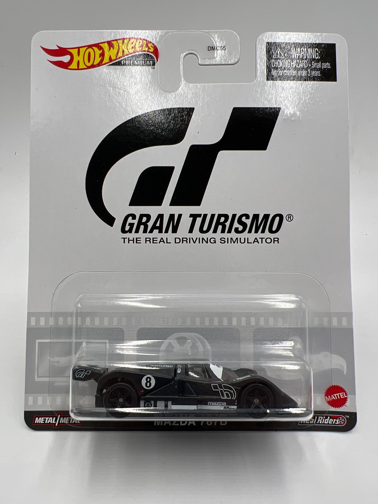 Hot Wheels Premium Gran Turismo Mazda 787B Black W/Protector