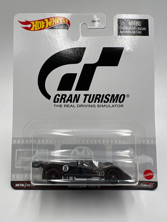 Hot Wheels Premium Gran Turismo Mazda 787B Black W/Protector