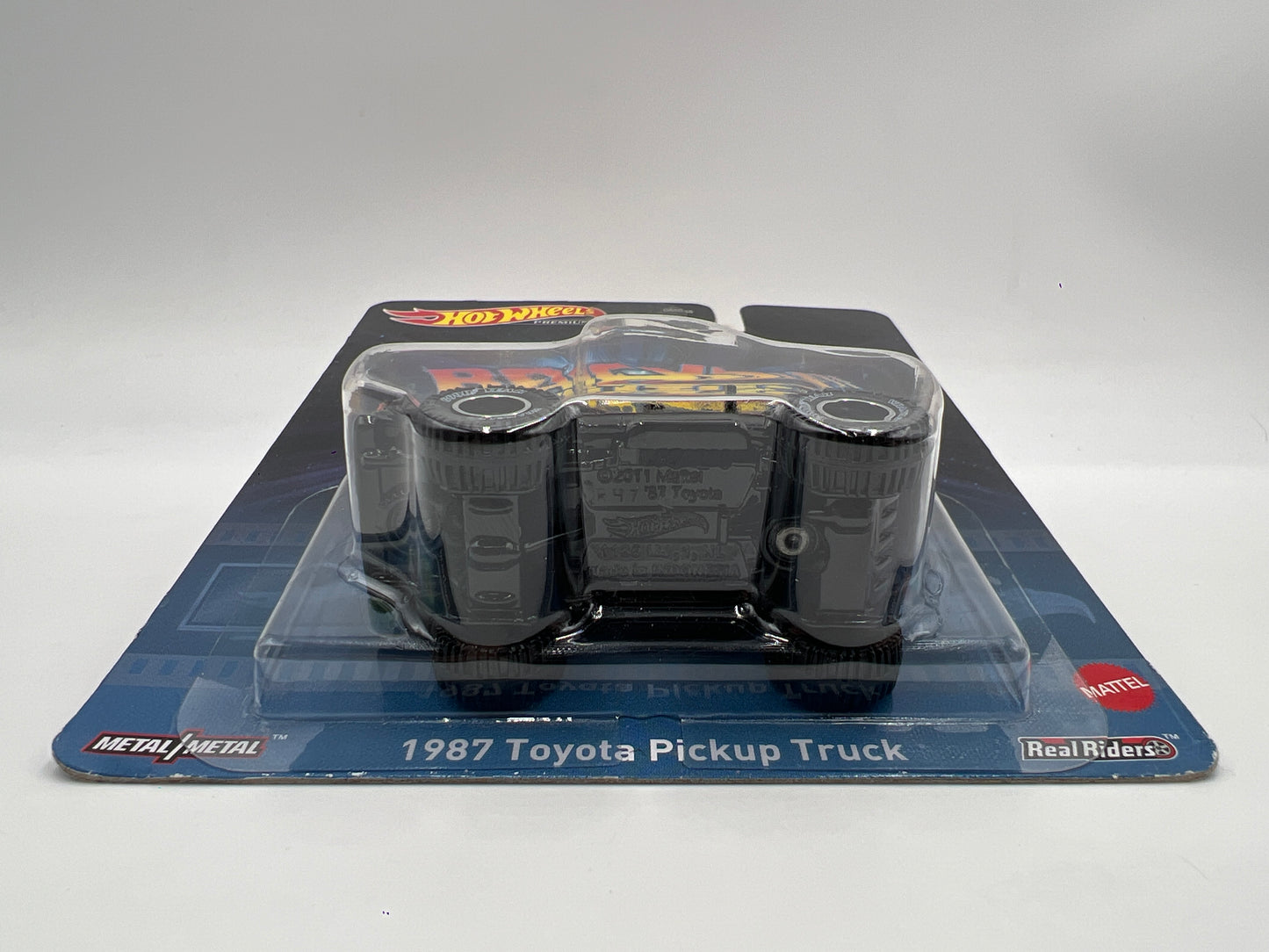 Hot Wheels Premium Back To The Future BTTF 1987 Toyota Pickup Truck Black W/Protector 2