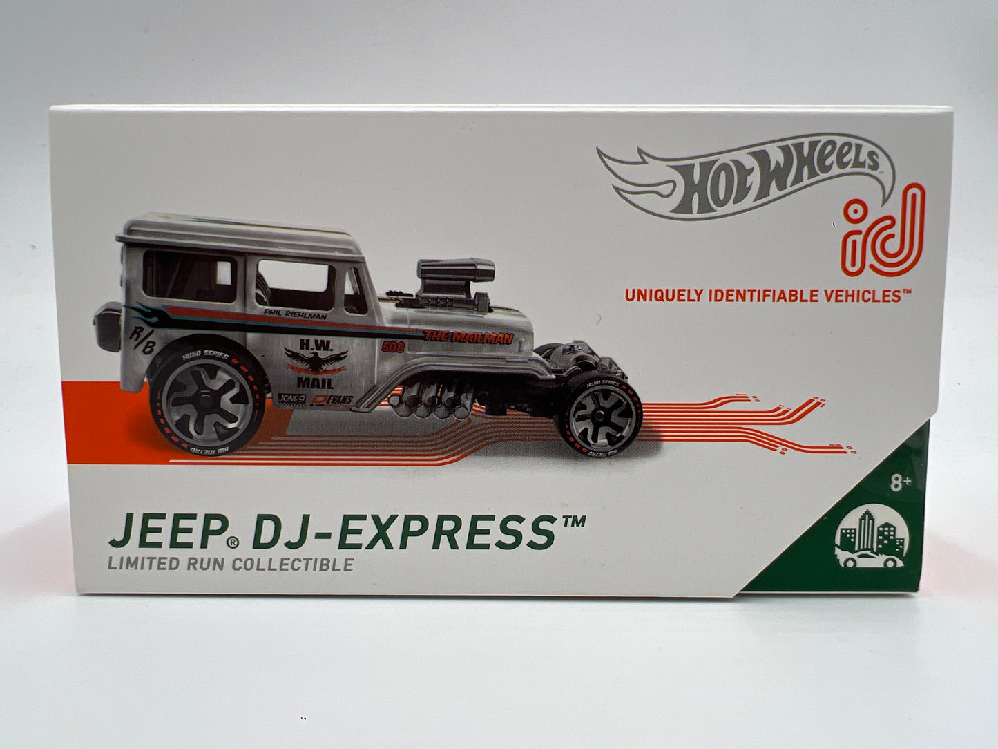 Hot Wheels iD Metro Series 1 #3 Jeep DJ-Express Silver Sealed