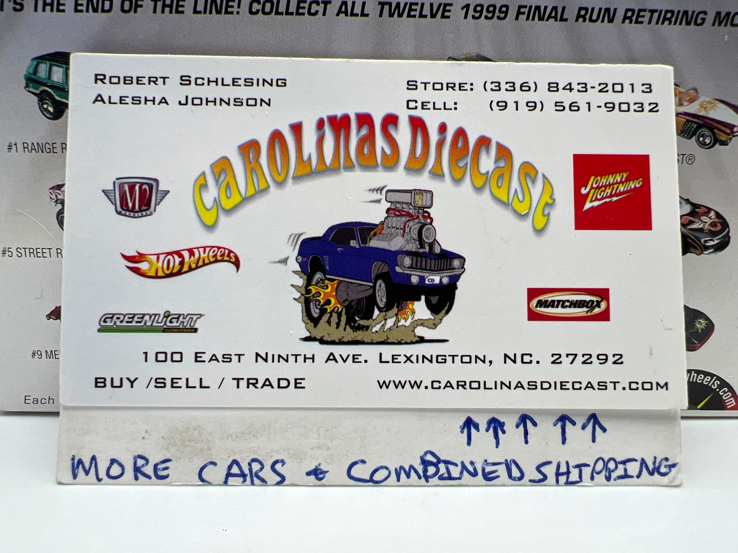 1999 Hot Wheels Final Run #2 Mercedes 380 SEL Purple