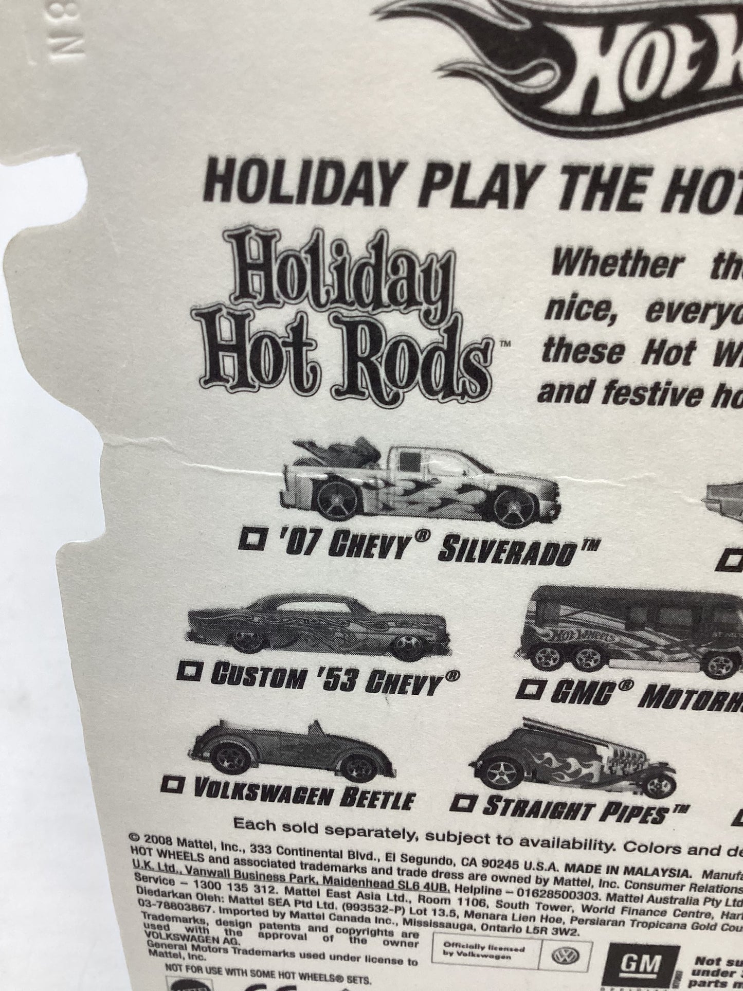 Hot wheels Holiday Hot rods 47 Chevy Fleetline 156E