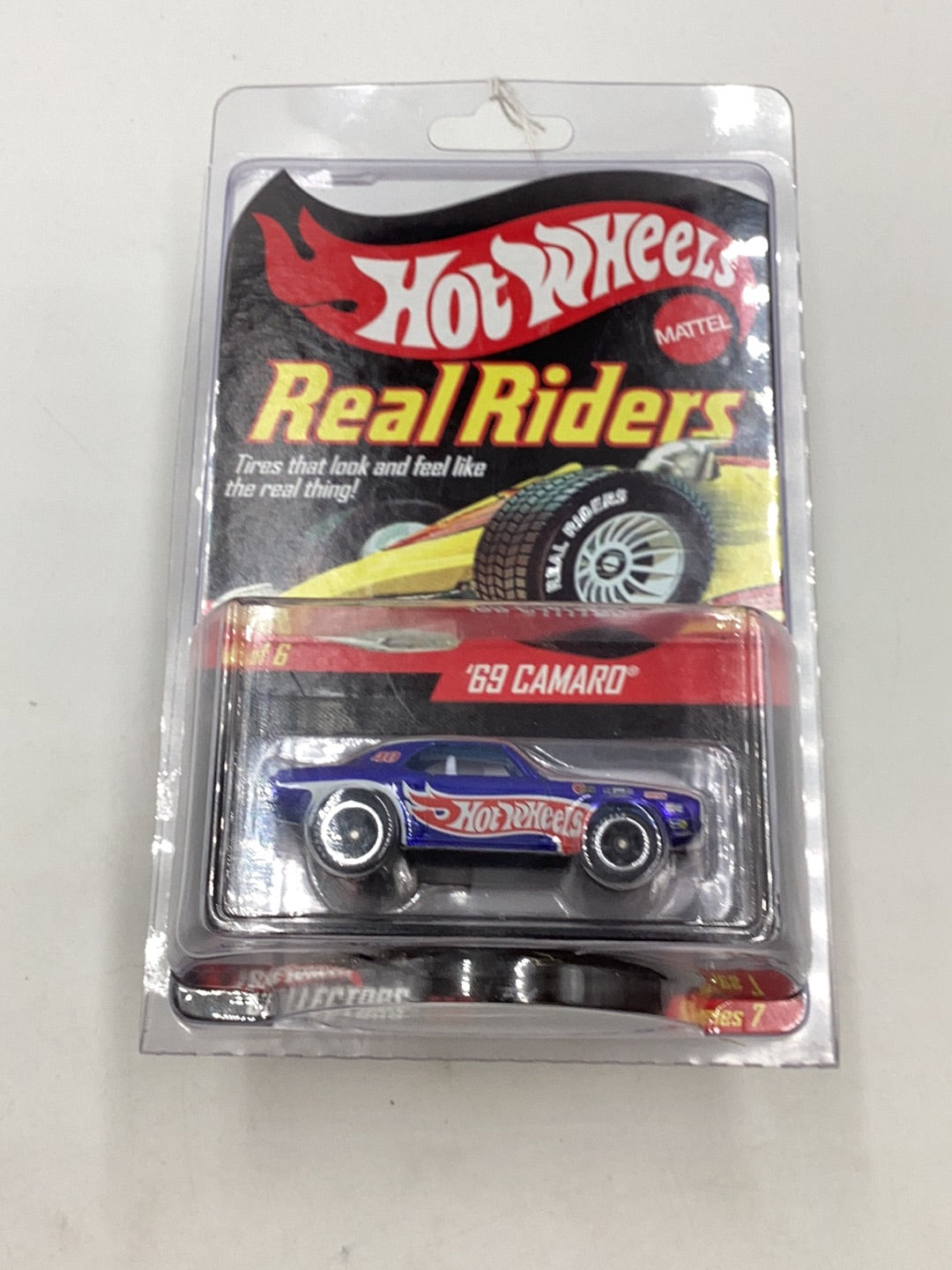 Hot wheels RLC Real Riders Series 7 6/6 69 Camaro 293/10000