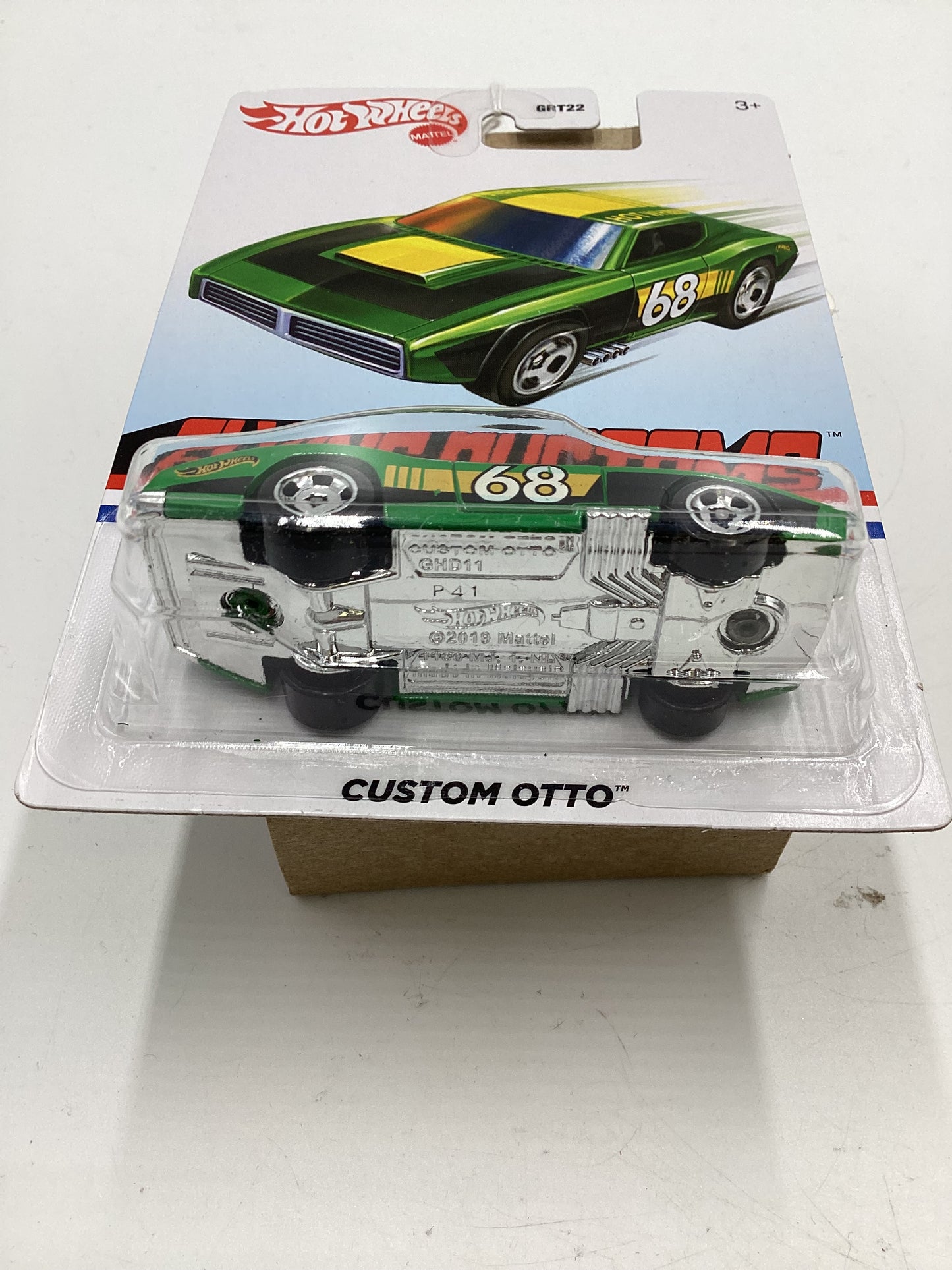 Hot Wheels Target Exclusive Flying Customs Custom Otto Green 154i