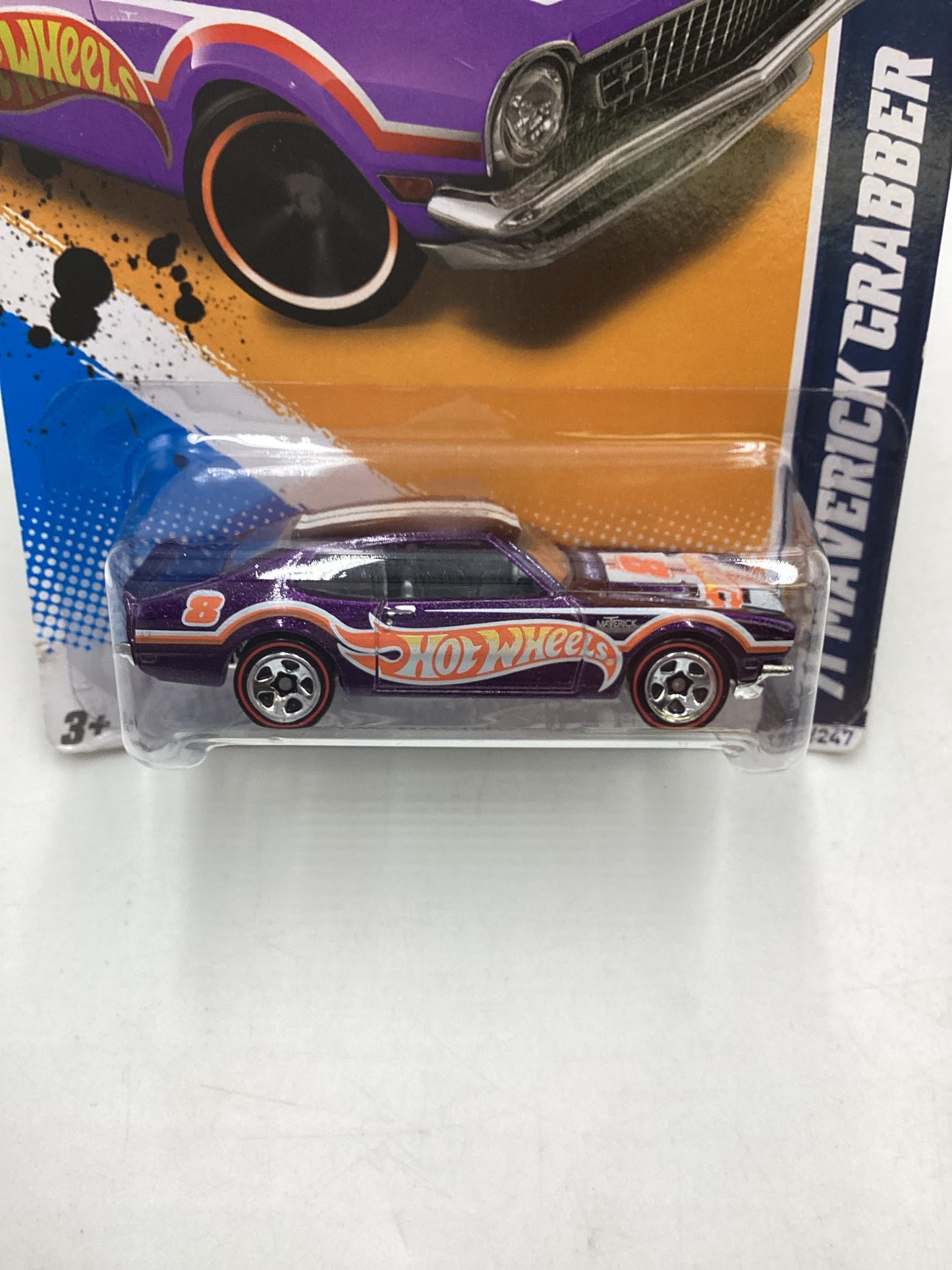 2012 HW Racing #179 Walmart Exclusive 71 Maverick Grabber Purple 234D