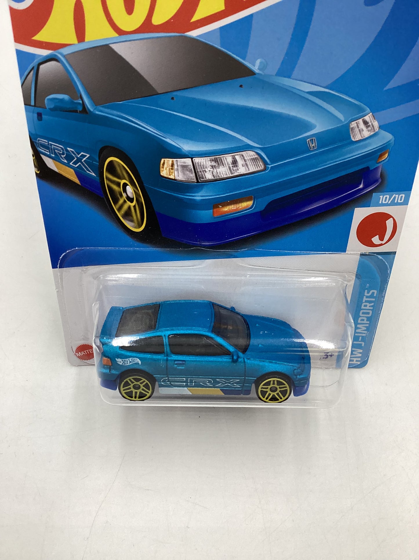 2023 Hot Wheels #148 88 Honda CR-X Blue 77B