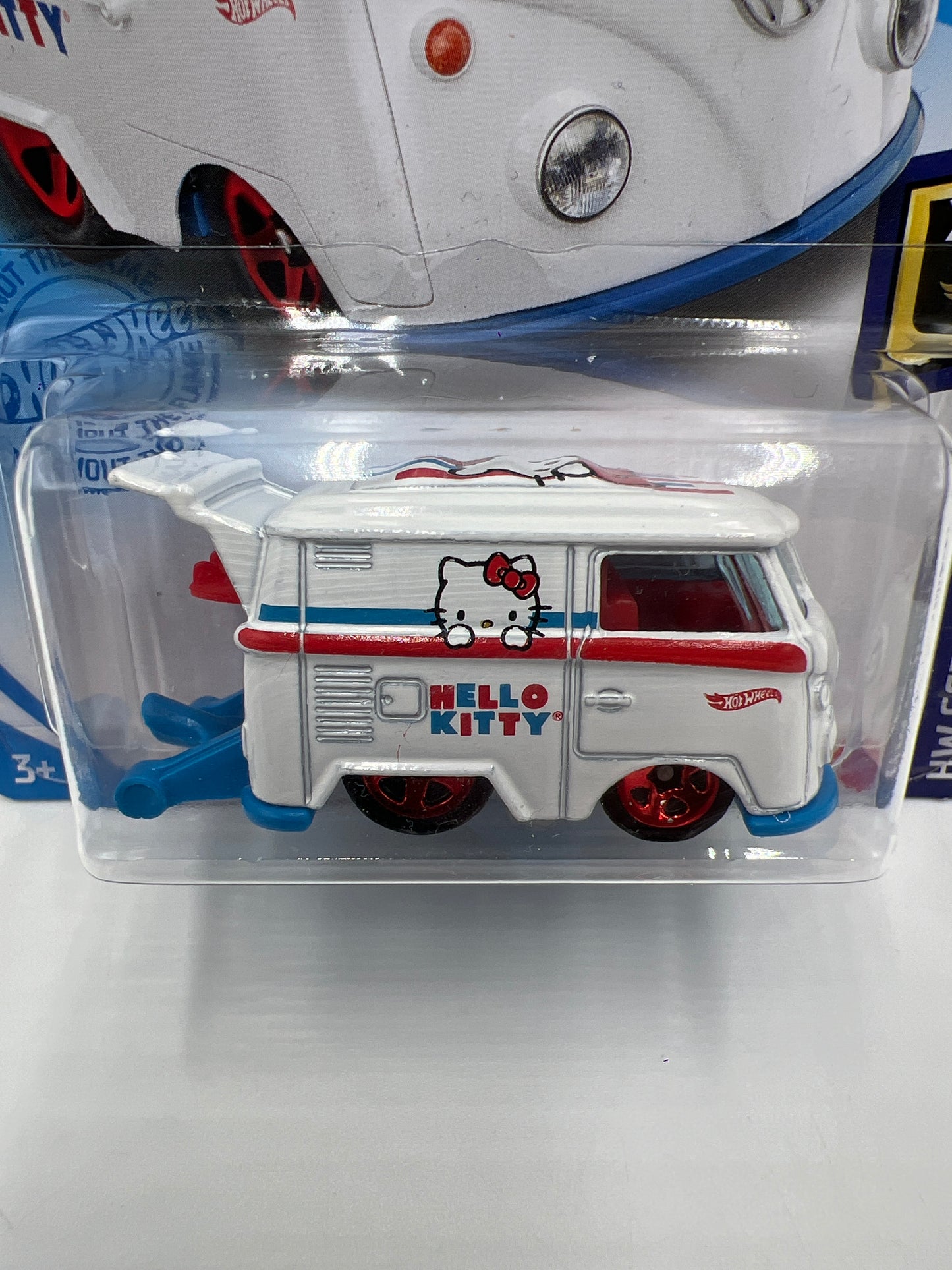 2021 Hot Wheels Screen Time #38 Kool Kombi White Hello Kitty see description 96B