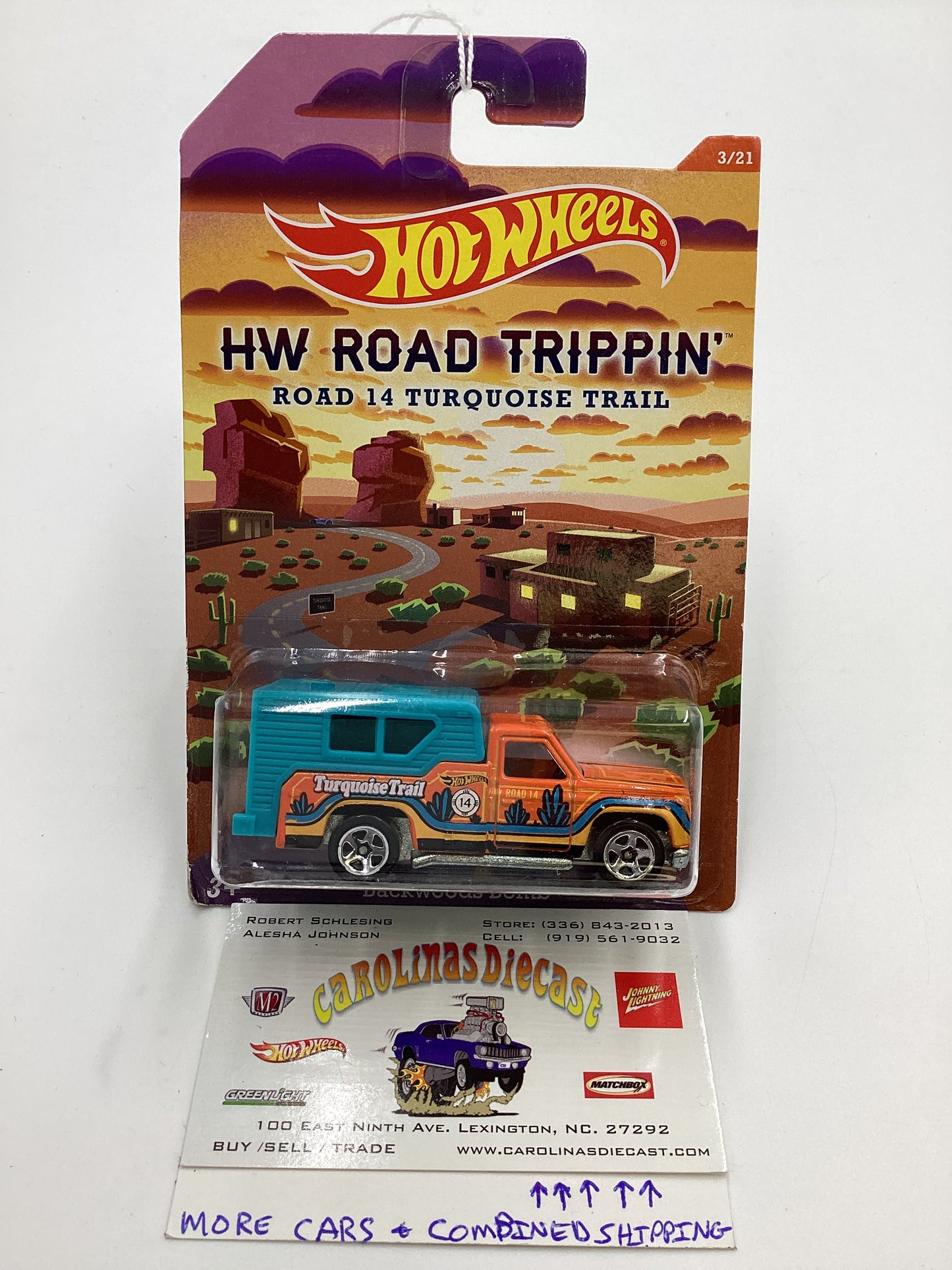 HW Road Trippin Road 14 Turquiose Trail #3 Backwoods Bomb Orange/Blue 158E