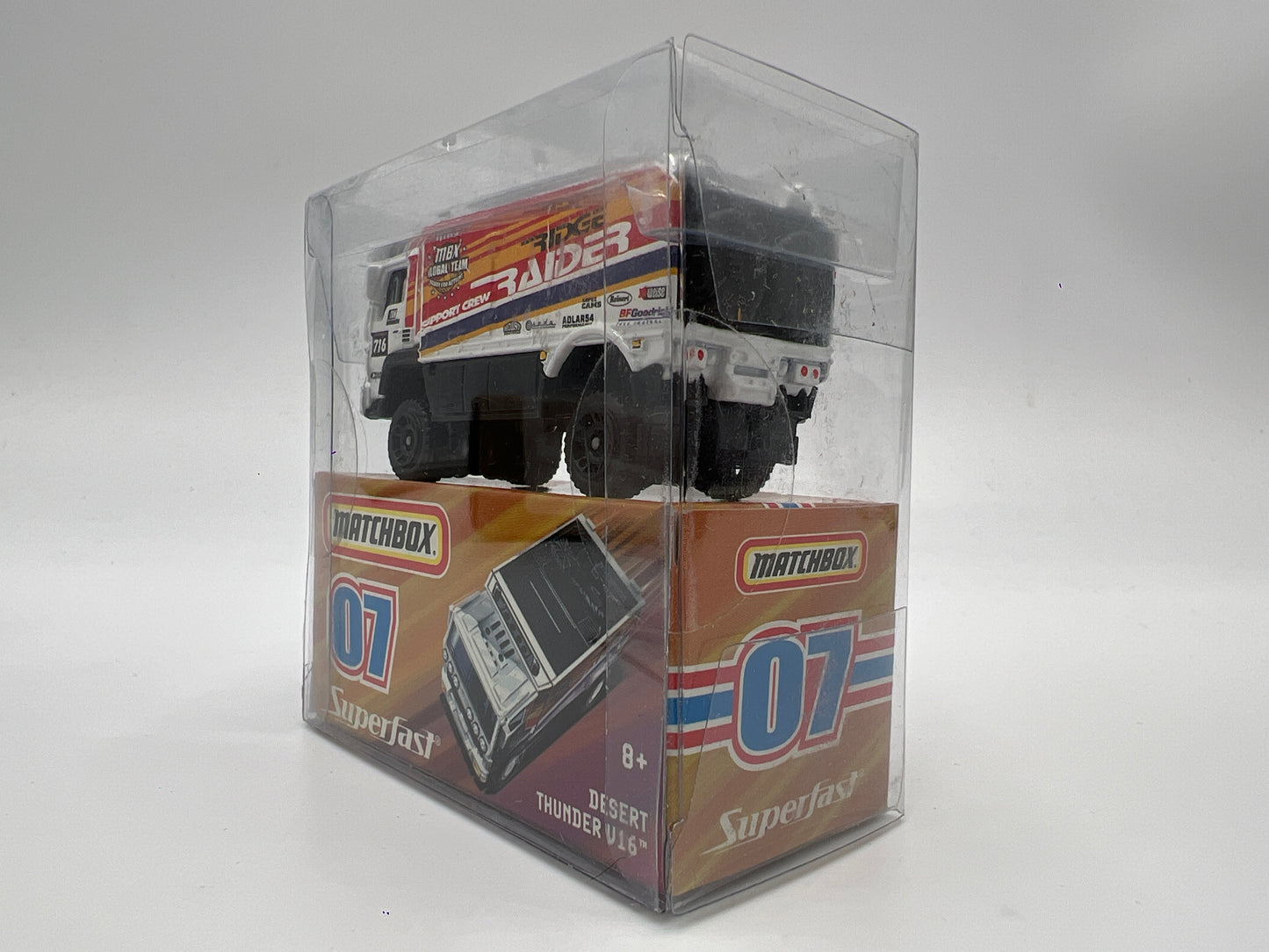 Matchbox Superfast #7 Desert Thunder V16 White