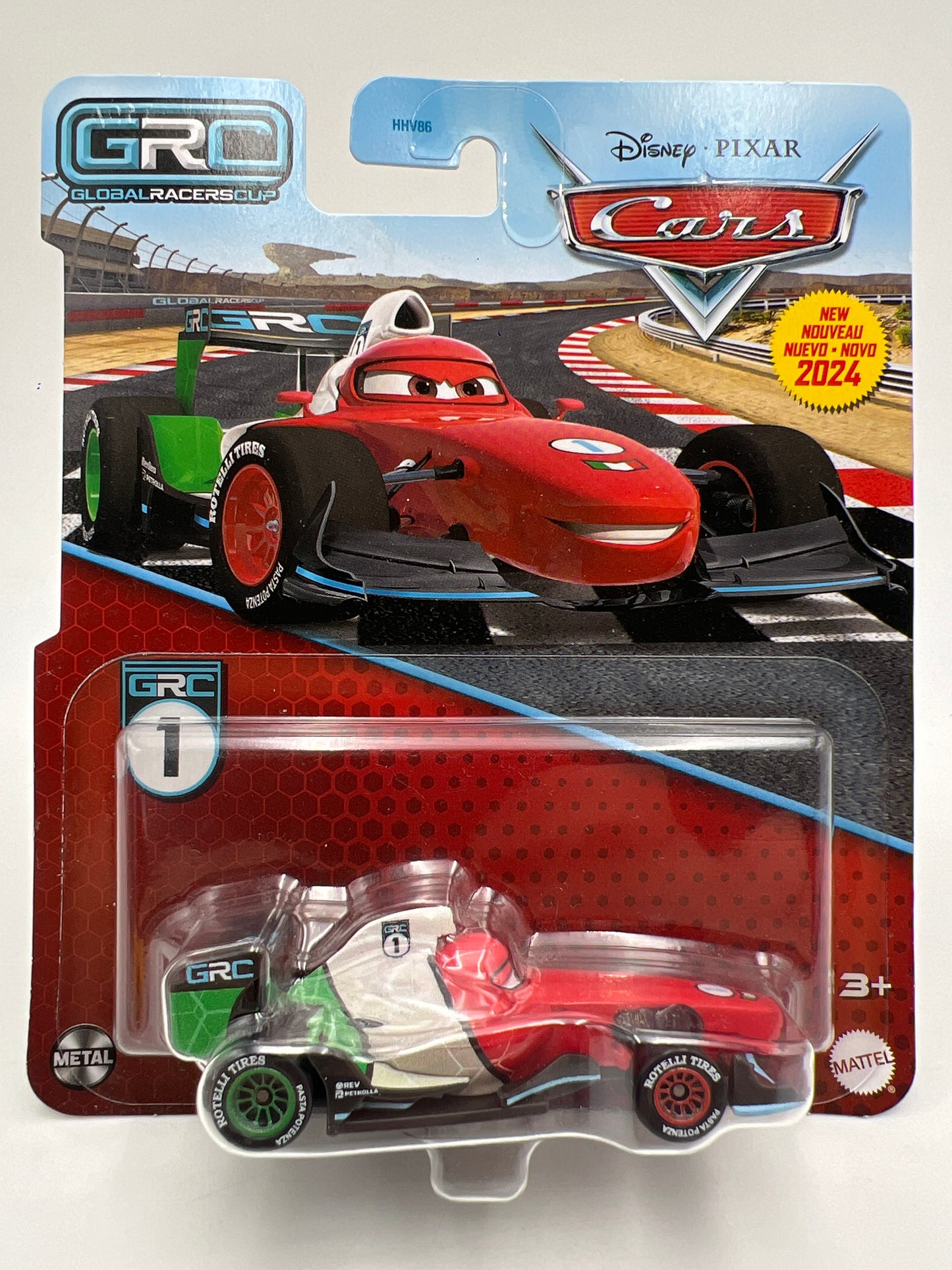 Disney Pixar Cars GRC Global Ravers Cup #1 Francesco Bernoulli 139E