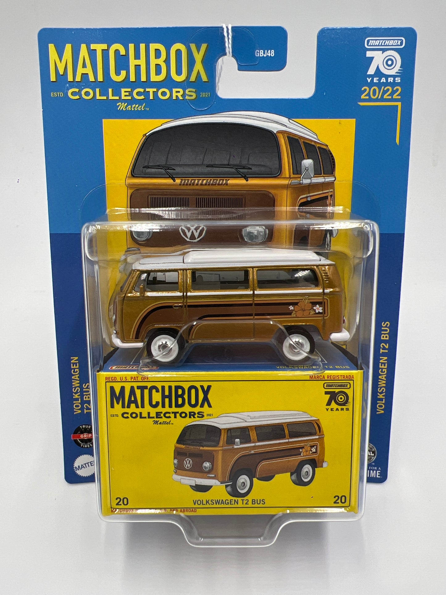 Matchbox Collectors #20 Volkswagen T2 Bus Gold 170H