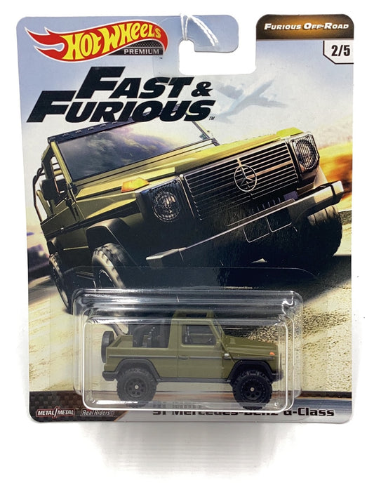 Hot Wheels fast and furious off road 91 Mercedes-Benz G-Class 250i