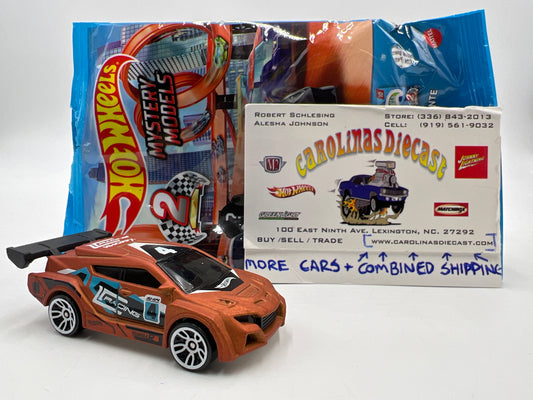 2021 Hot Wheels Mystery Models Series 2 #4 Loop Coop Orange