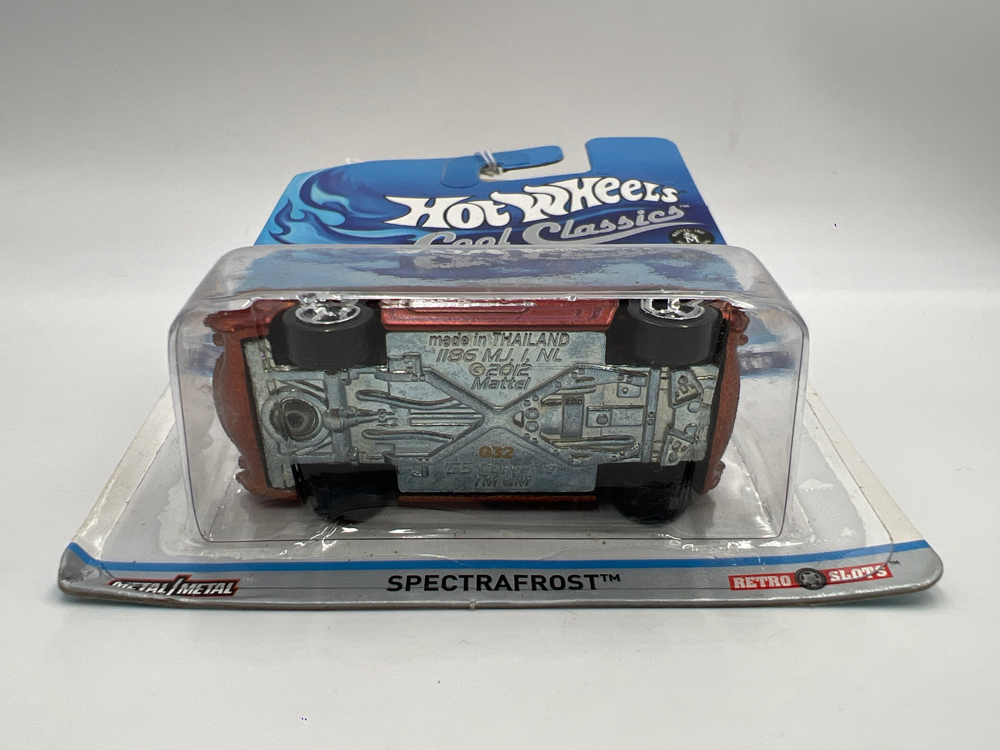 Hot Wheels Cool Classics #20 1955 Corvette Spectrafrost Copper Bad Card SR