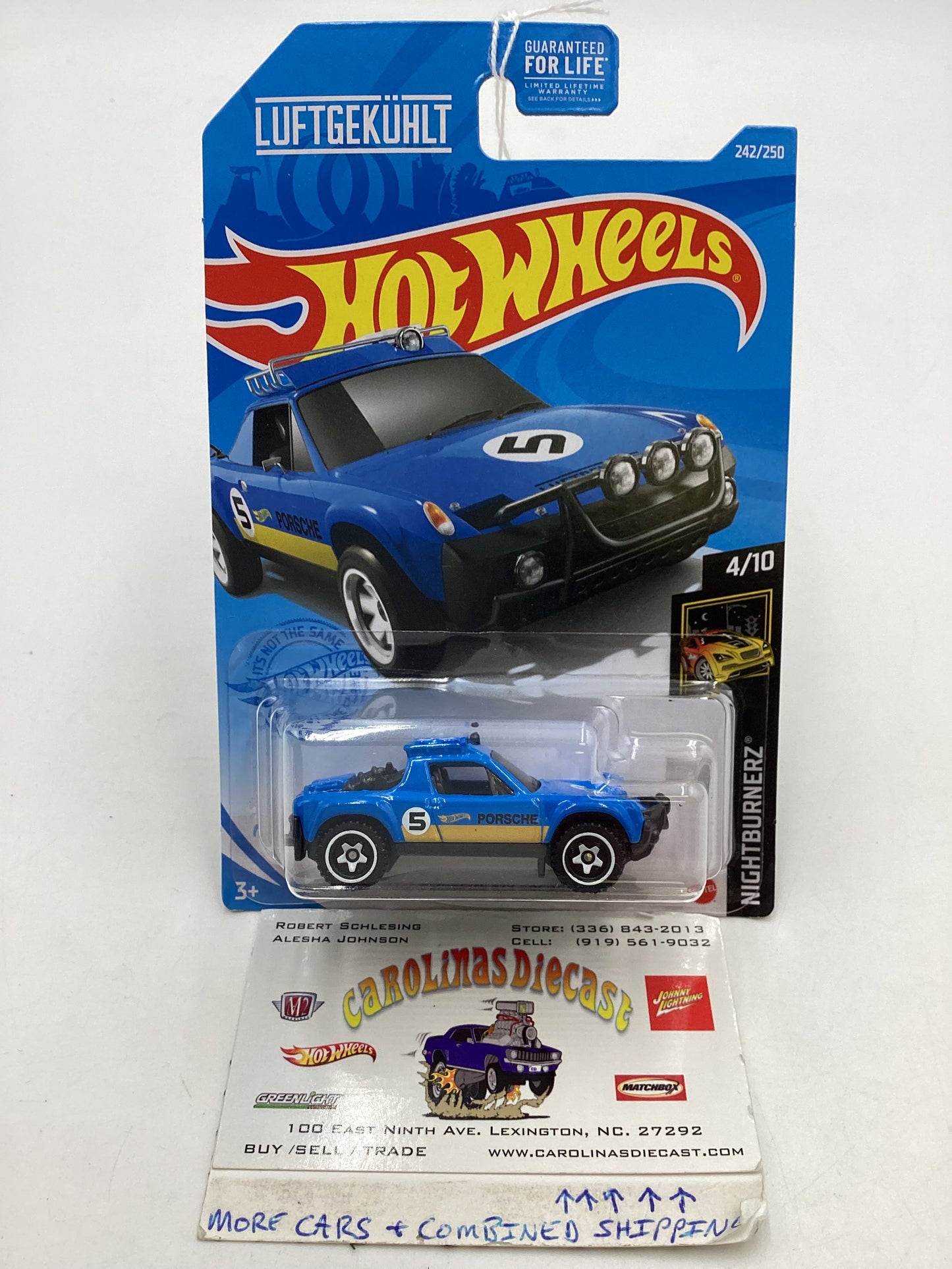 2021 Hot wheels #242 Blue Porsche 914 Safari Game Stop exclusive 235B