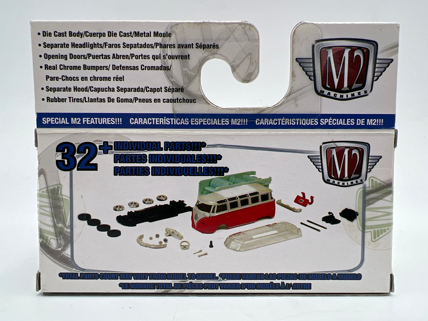 M2 Machines WMTS07 Walmart 1960 VW Double Cab Truck USA Model