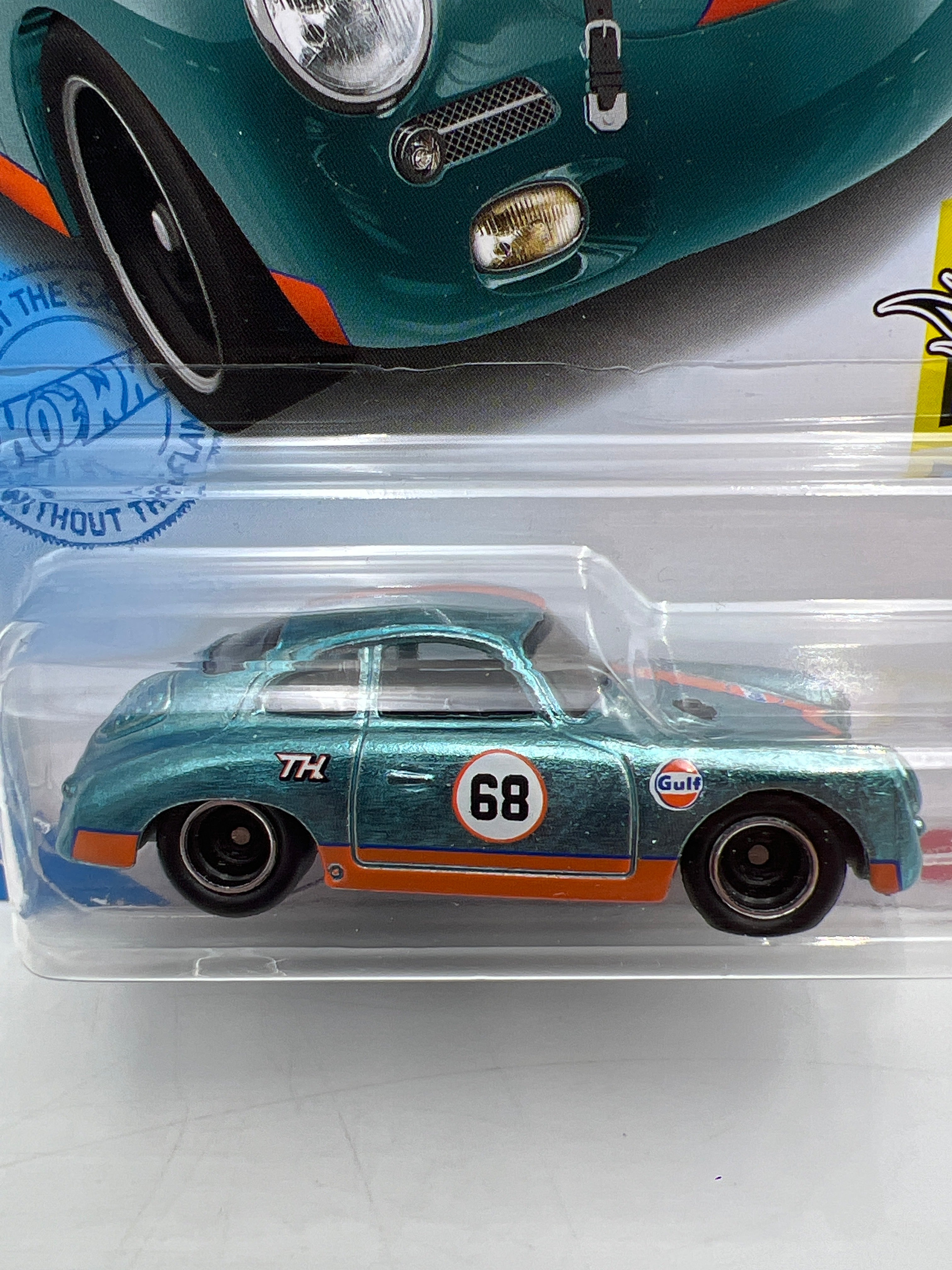 ホットウィールスーパートレジャーハン PORSCHE 356 GULF 2021 Hot Wheels Super Treasure Hunt #171 Porsche 356 Outlaw Blue