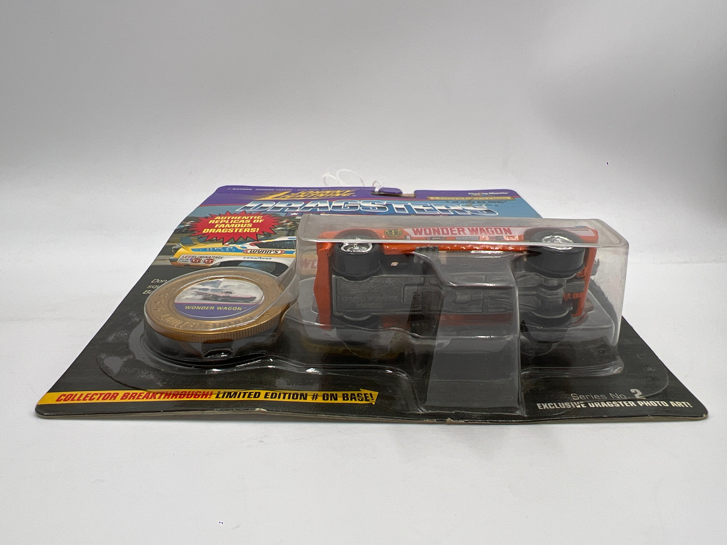Johnny Lightning Dragsters USA Series 2 #17707 Wonder Wagon Orange 186B