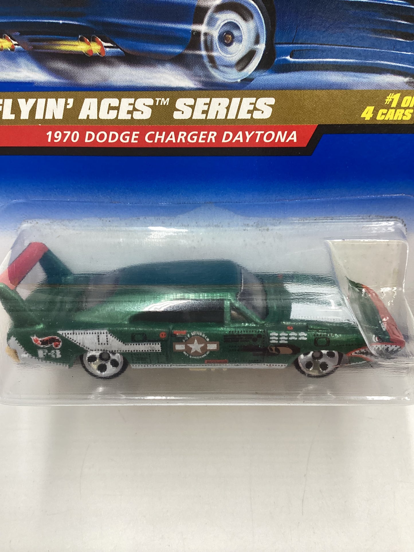 1998 Hot wheels Flying Aces #737 1970 Dodge Charger Daytona 59F