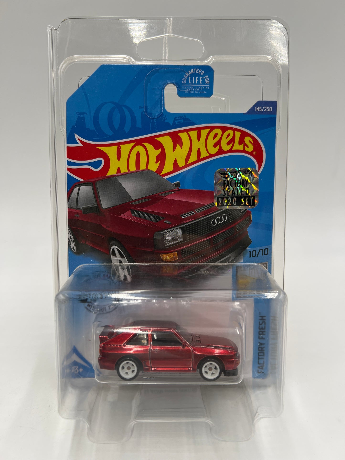 2020 Hot Wheels Factory Sealed Super Treasure Hunt #145 84 Audi Sport Quattro Red W/Protector