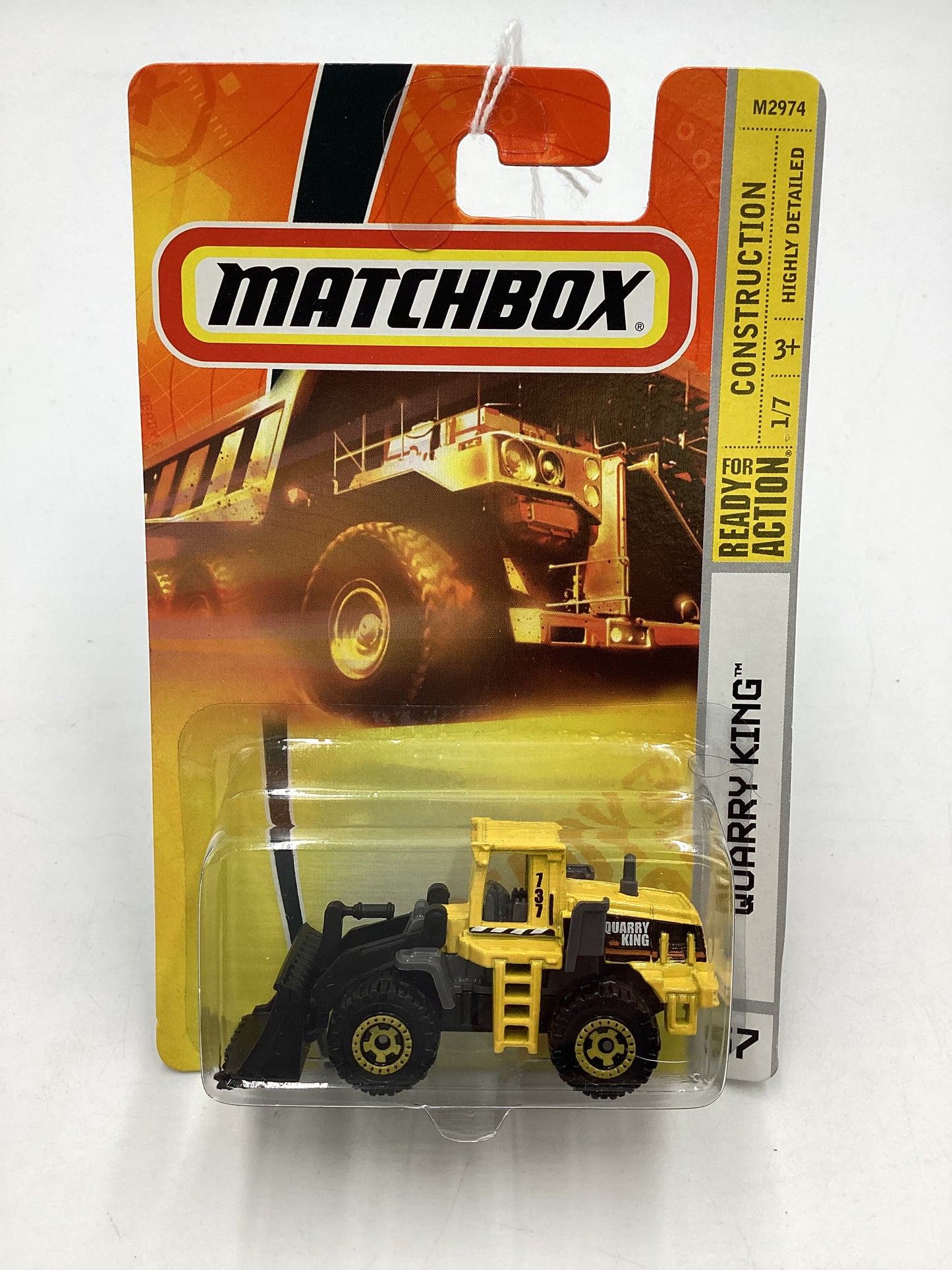 Matchbox Construction #57 Quarry King Yellow 206F