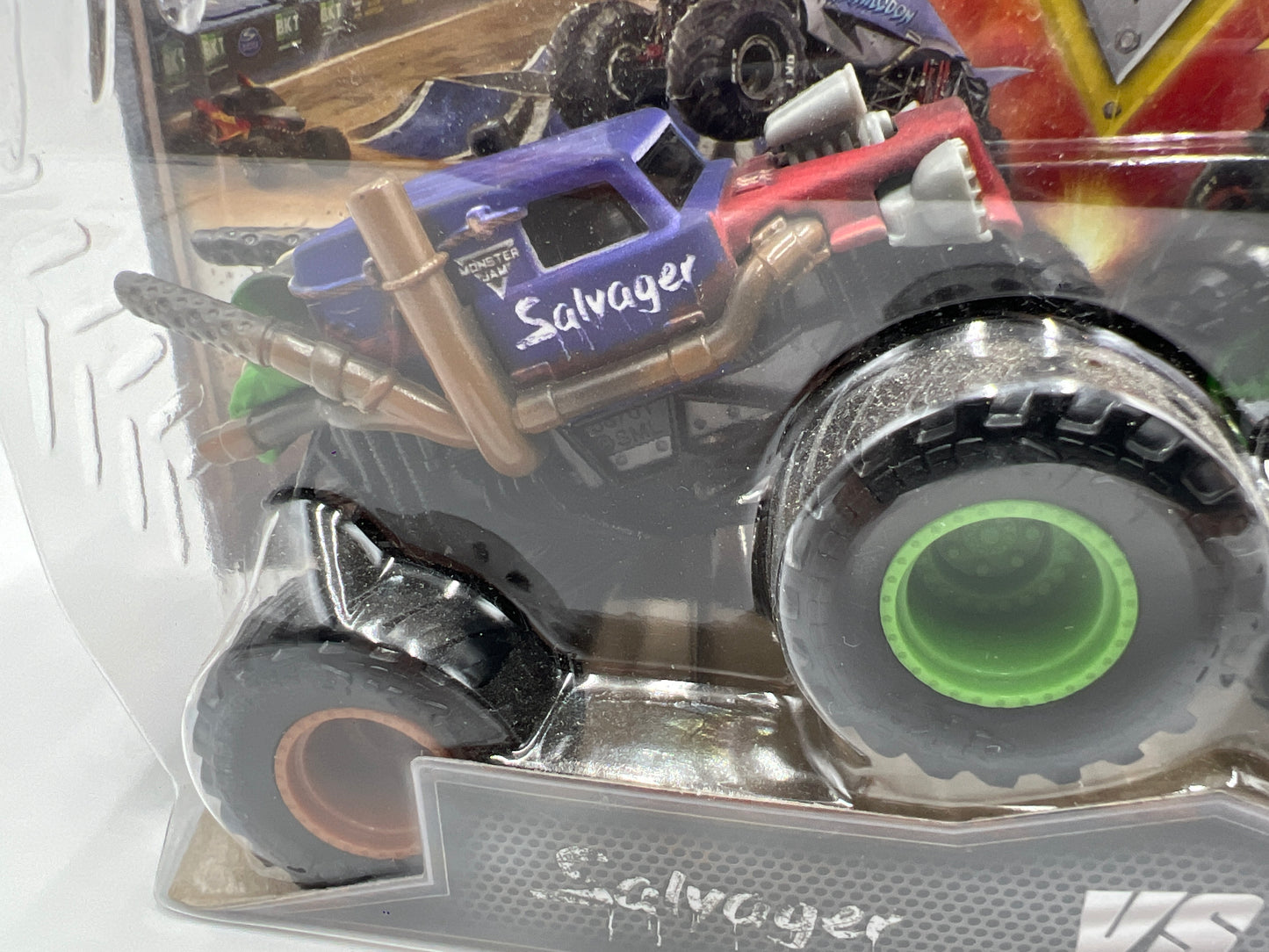 Monster Jam Series 17 2 Pack Salvager Vs Double Decker