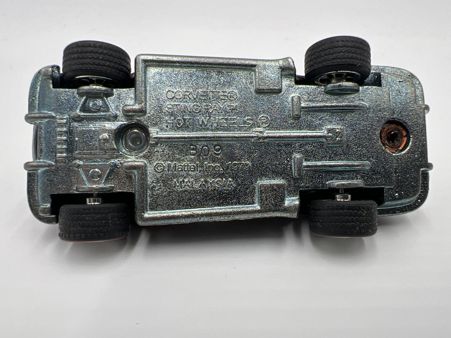 Hot Wheels 1/64 Larrys Garage Premium Corvette Stingray Matte Black Loose