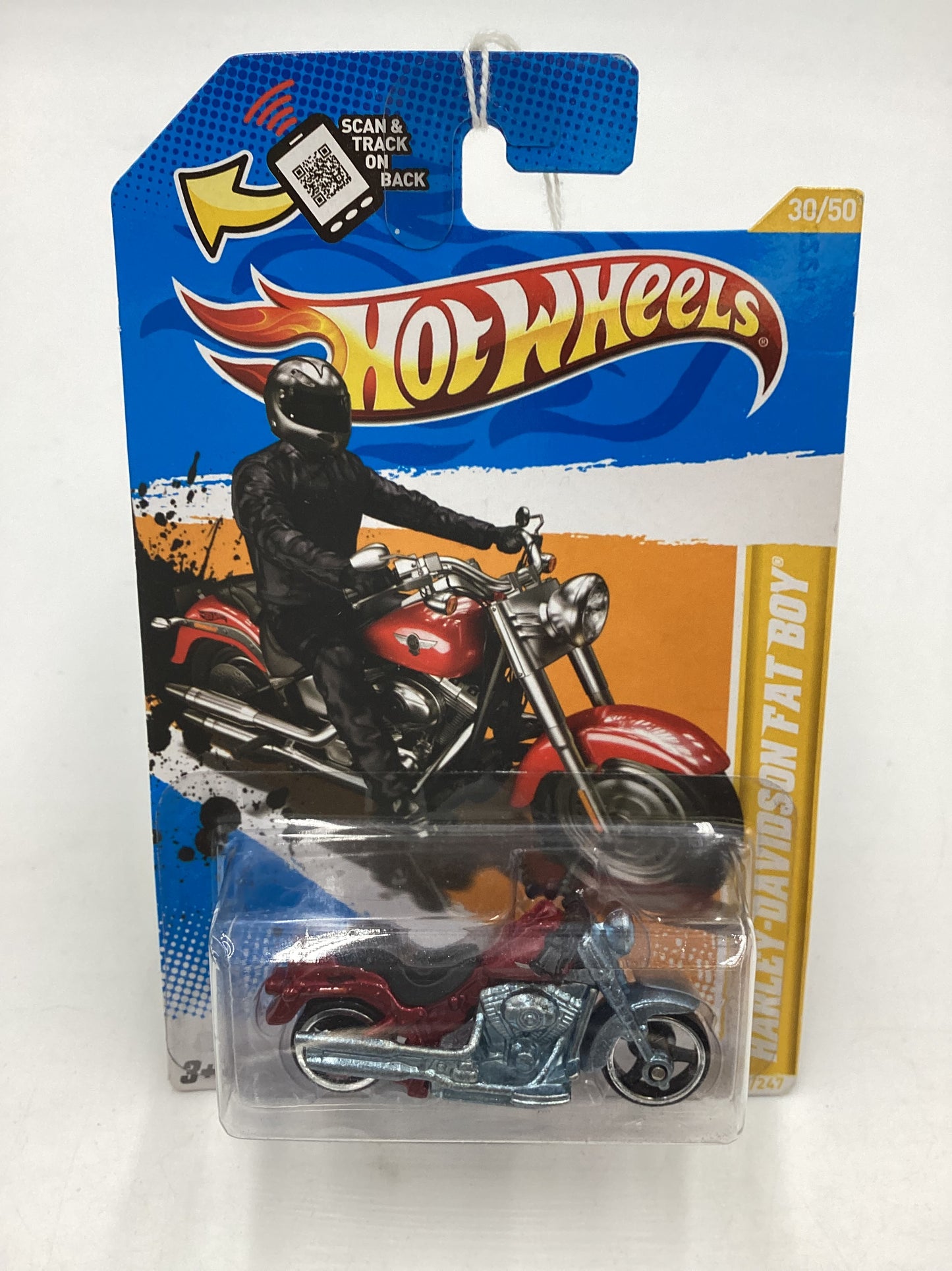 2012 Hot wheels New Models #30 Harley Davidson Fat Boy 53D