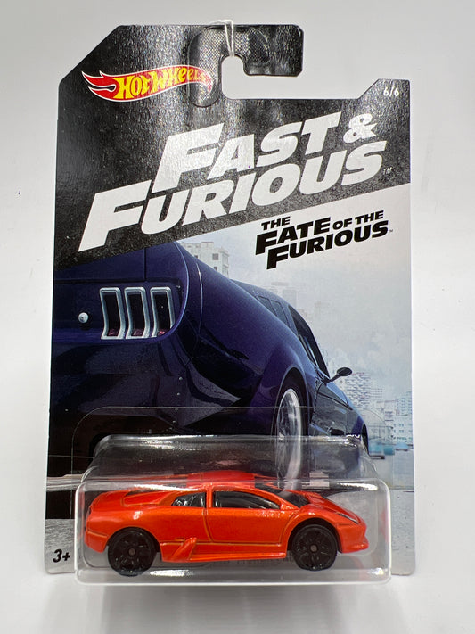 Hot Wheels Fast and Furious #6 Lamborghini Murcielago Orange 73A