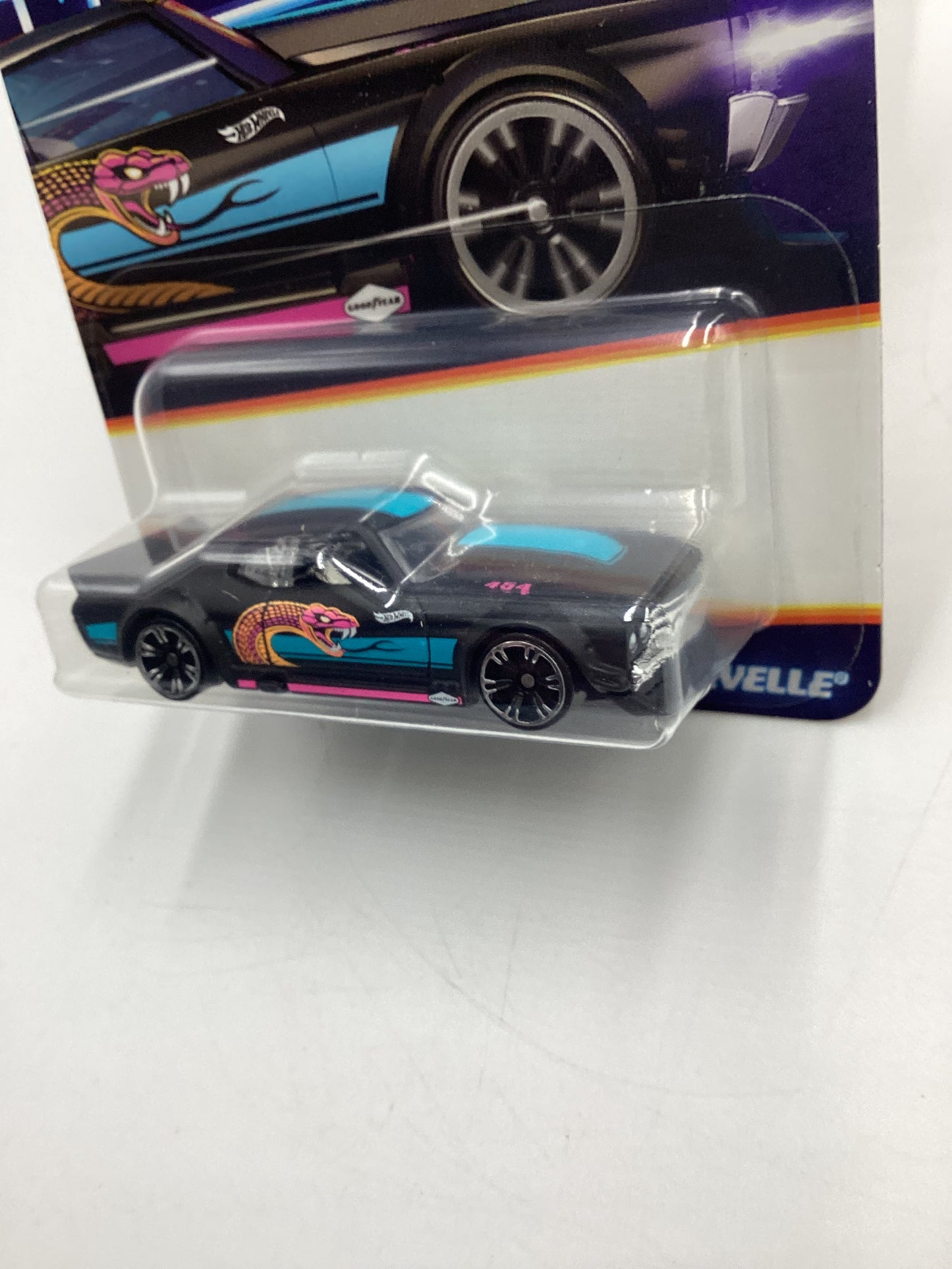 2025 Hot Wheels Neon Speeders #6 70 Chevy Chevelle Black