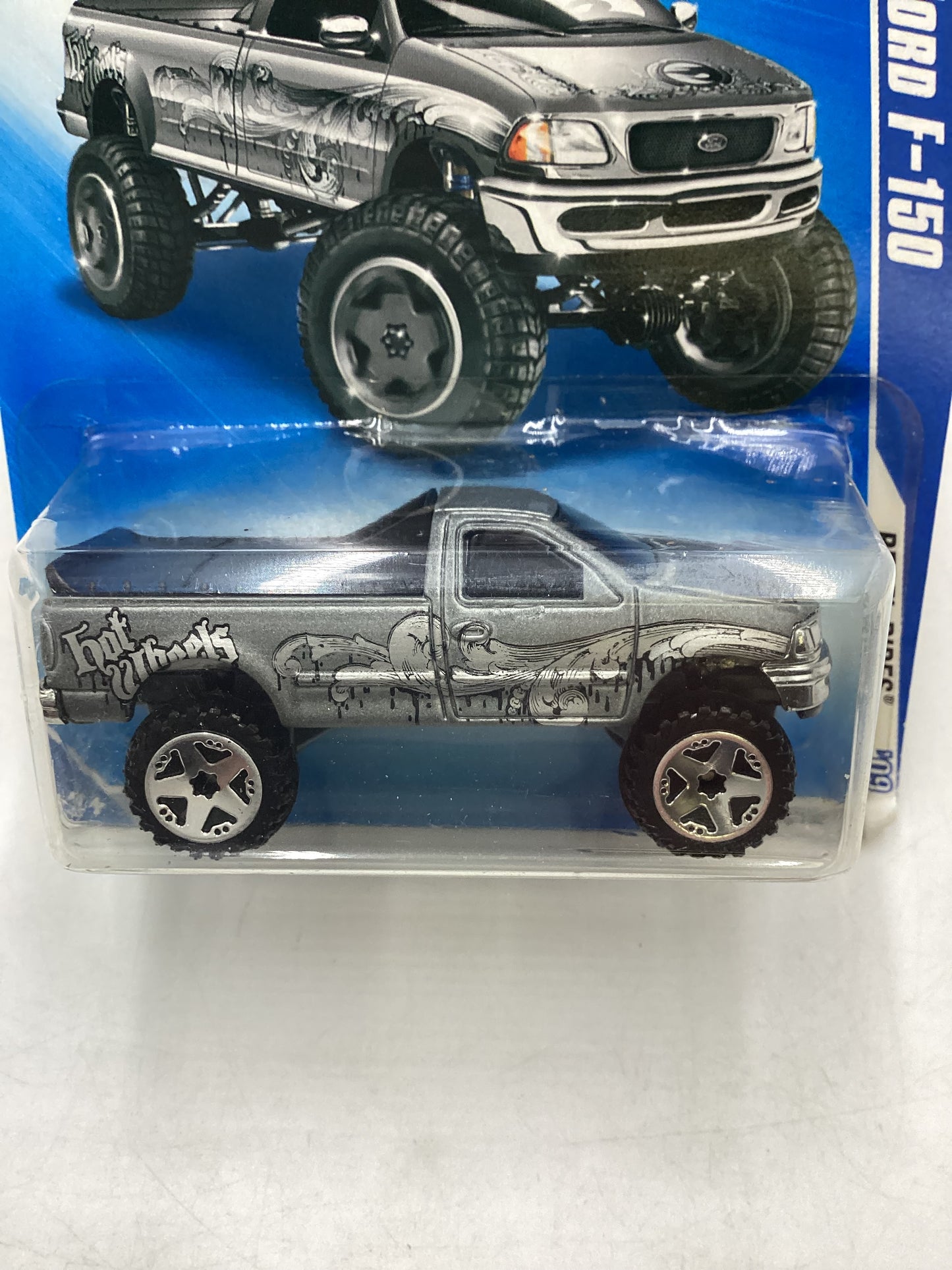 2009 Hot Wheels #146 Ford F-150 Silver 23B