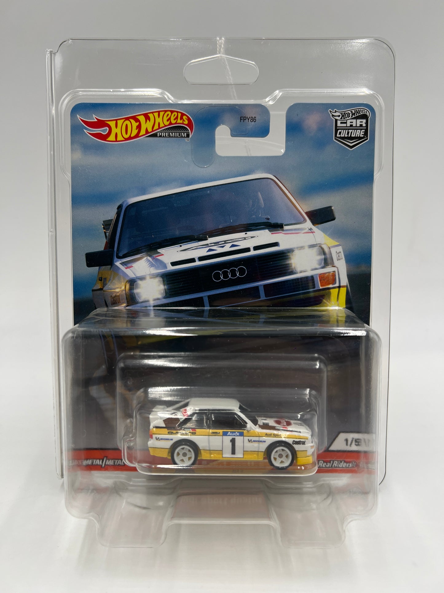 Hot Wheels Premium Thrill Climbers #1 Audi Sport Quattro W/Protector 2