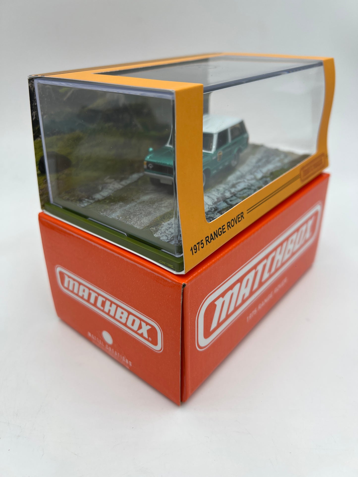 Matchbox RLC Mattel Creations 1975 Range Rover National Parks Green