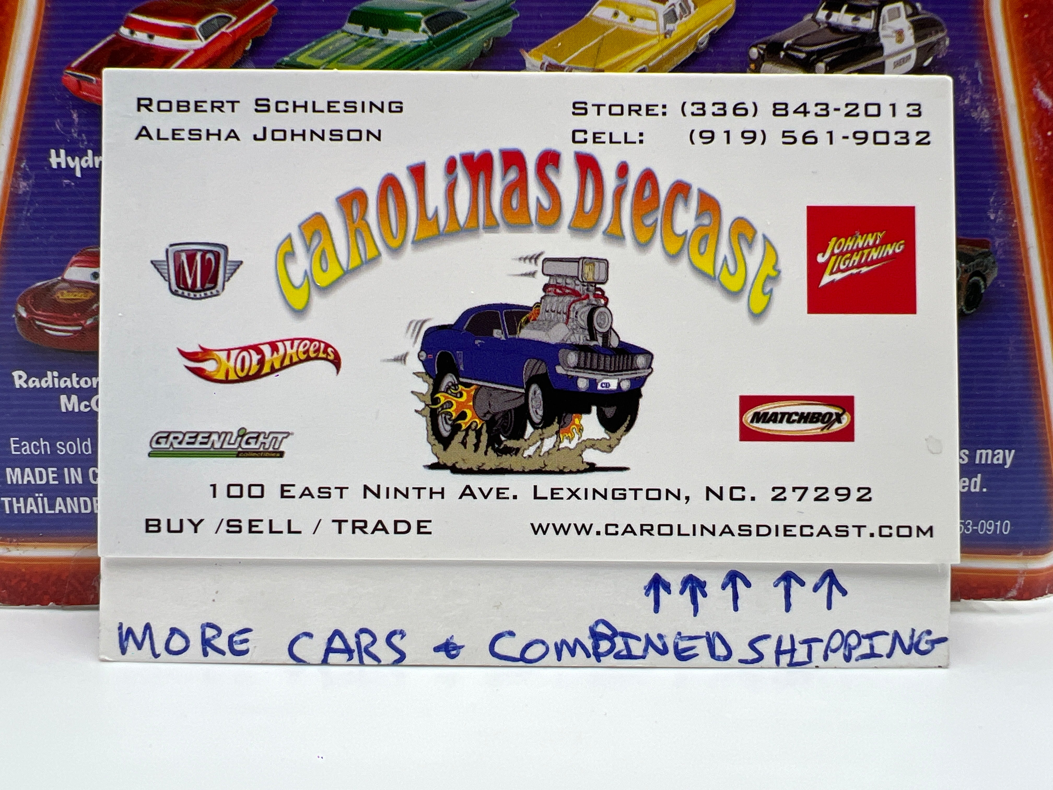 Disney Pixar Cars Supercharged Mario Andretti Blue 141C