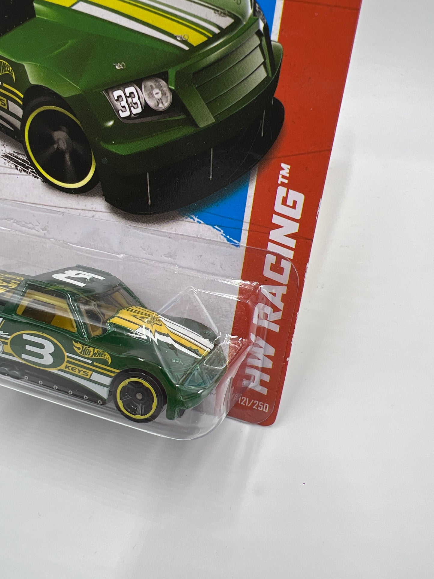 2013 Hot Wheels Treasure Hunt #121 Circle Trucker Green