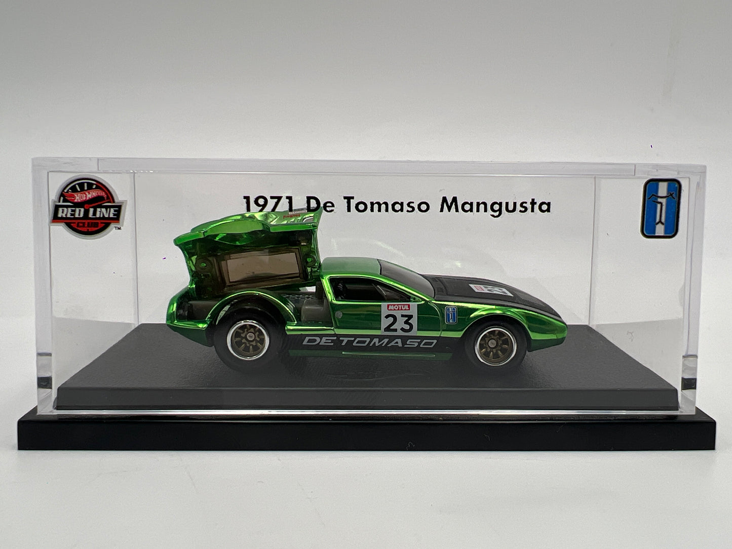 2023 Hot Wheels RLC 1971 De Tomaso Mangusta Green