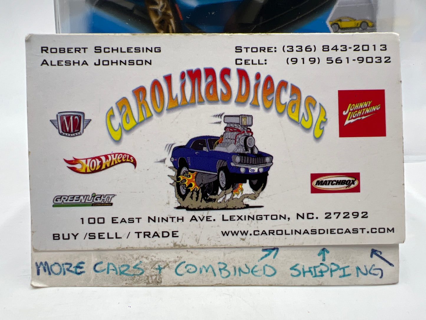 2026 Hot Wheels B Case Super Treasure Hunt #43 Ford Mustang GTD Blue W/Protector