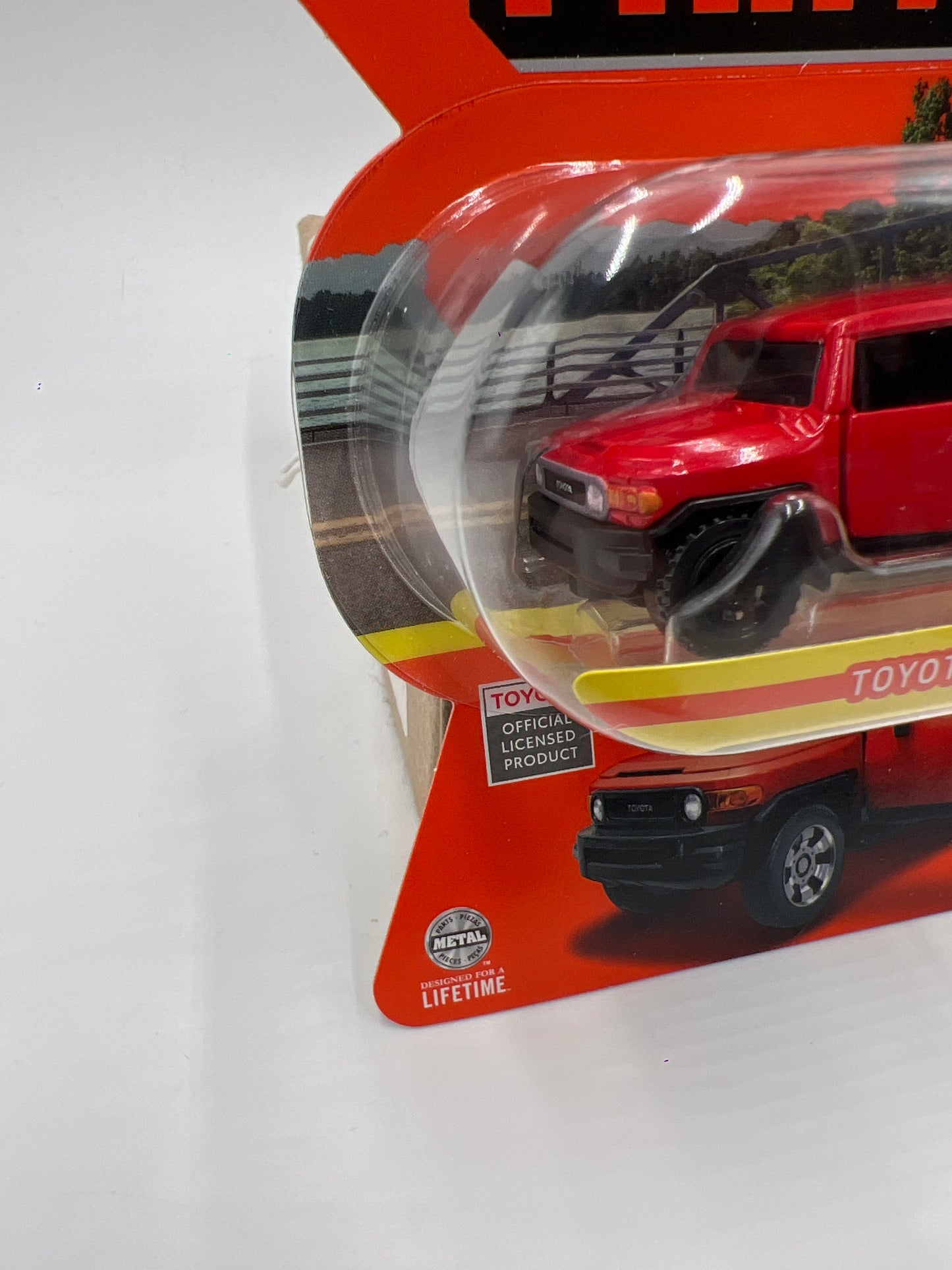 Matchbox Moving Parts #30 Toyota FJ Cruiser Red 163B