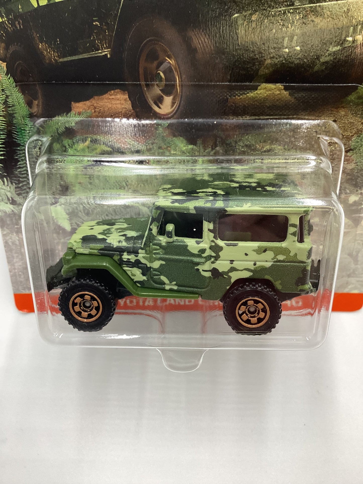 2024 Matchbox Camouflage Series Toyota Land Cruiser FJ40 Green 161A